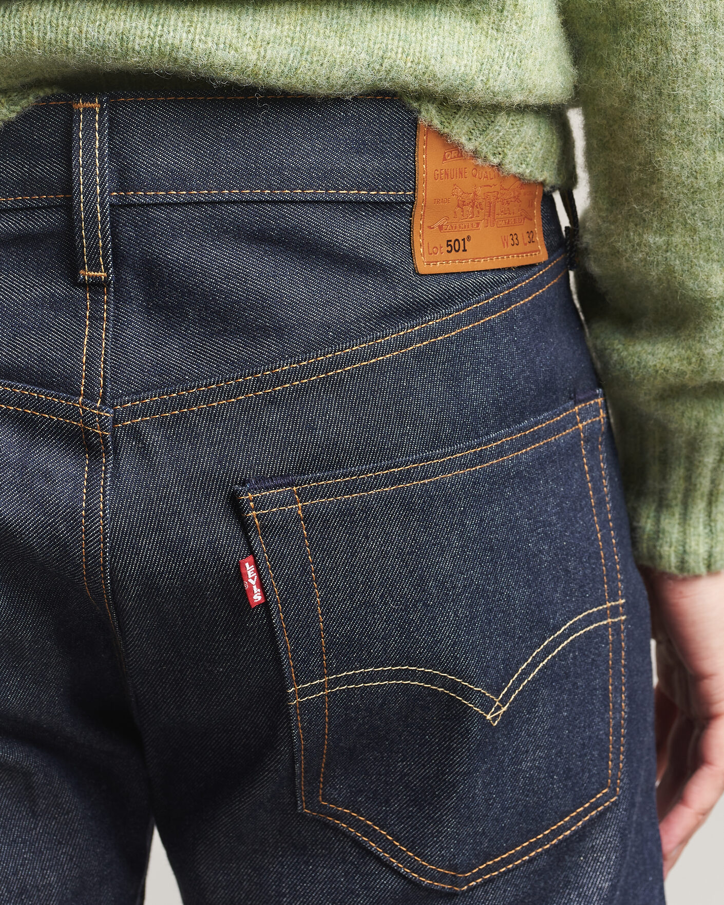 Herr | Jeans | Levi's | 501 Original Jeans Hudson Selvedge Rigid