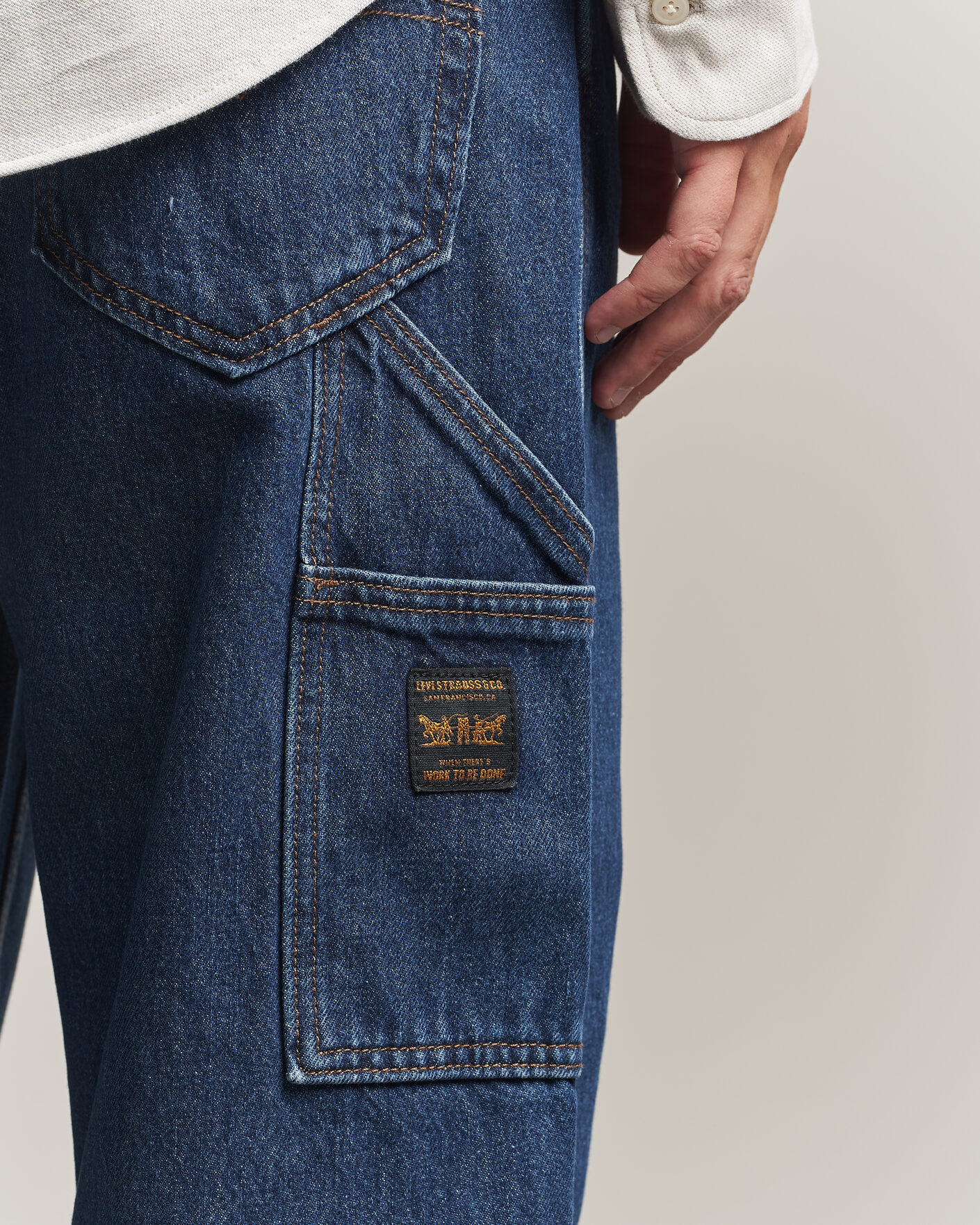 Herr | Jeans | Levi's | 568 Loose Straight Carpenter Jeans Turn It Around