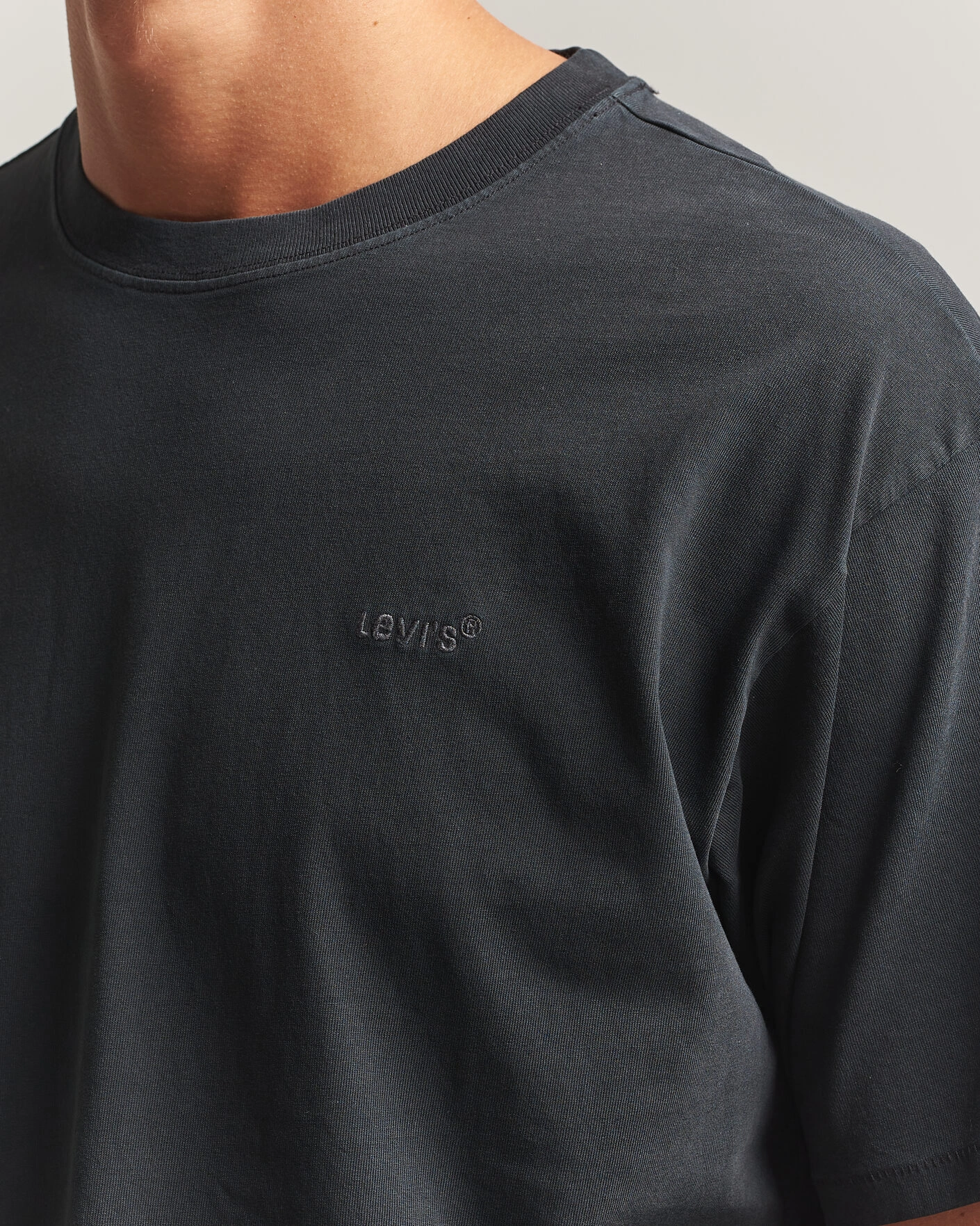 Herr | T-Shirts | Levi's | Red Tab Vintage T-Shirt Weathered Finish Jet Black