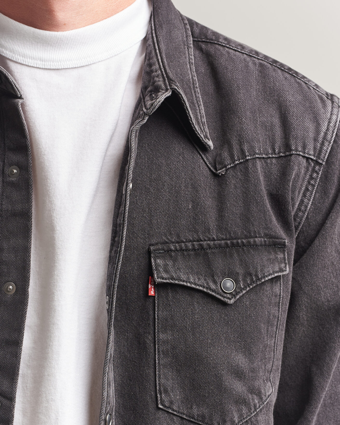 Herr | Skjortor | Levi's | Barstow Western Standard Shirt Thermodapt Black