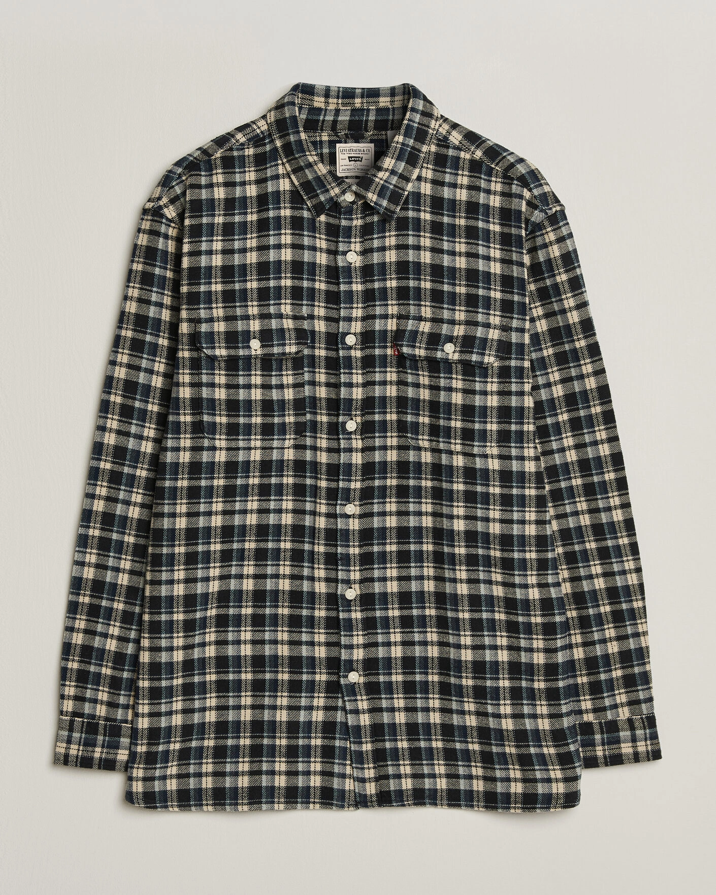 Herr | Skjortor | Levi's | Jackson Worker Shirt Jet Black