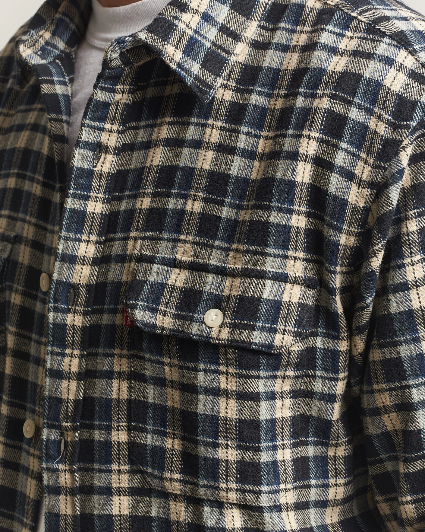 Herr | Skjortor | Levi's | Jackson Worker Shirt Jet Black