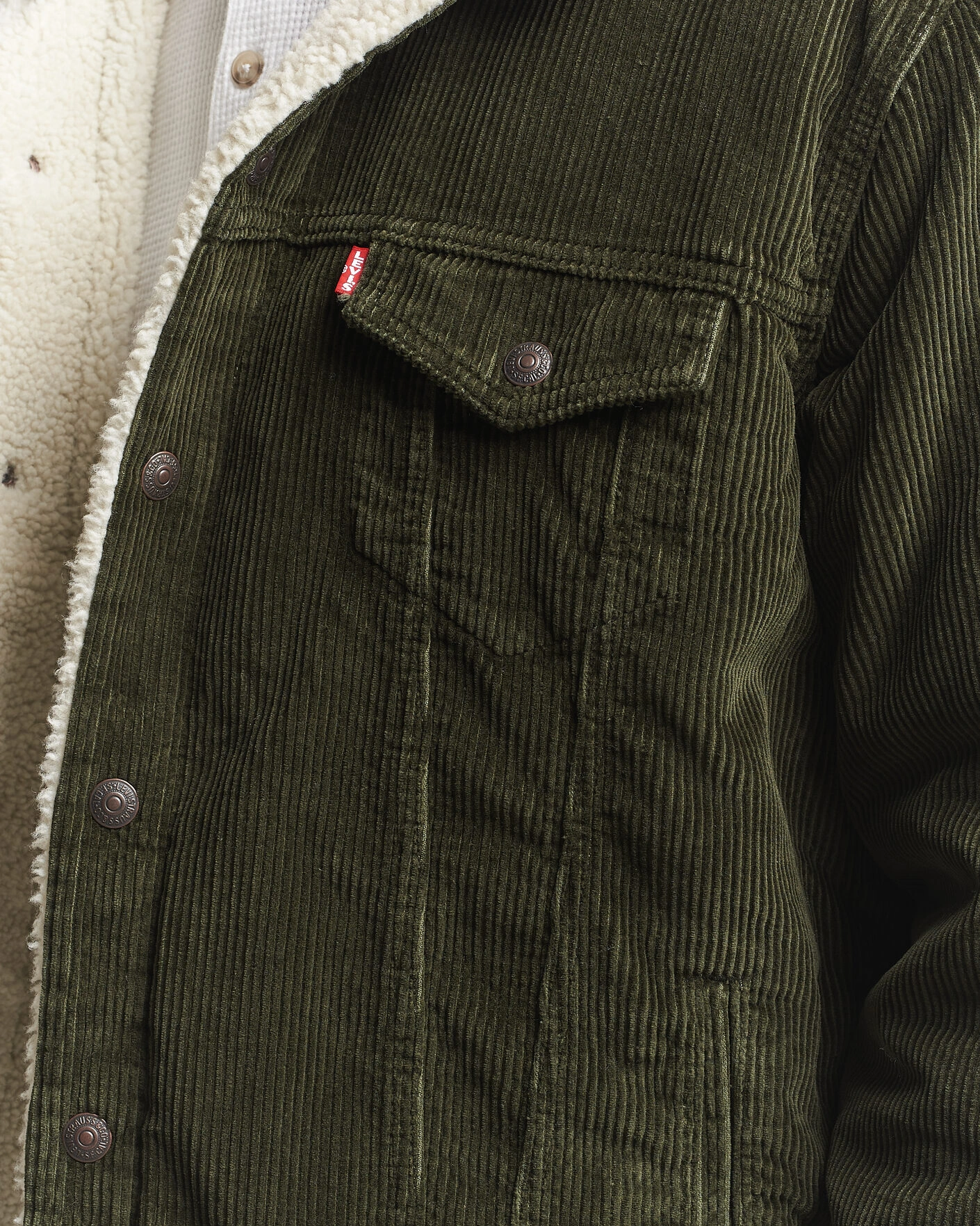 Herr | Jackor | Levi's | Type 3 Sherpa Trucker Rosin