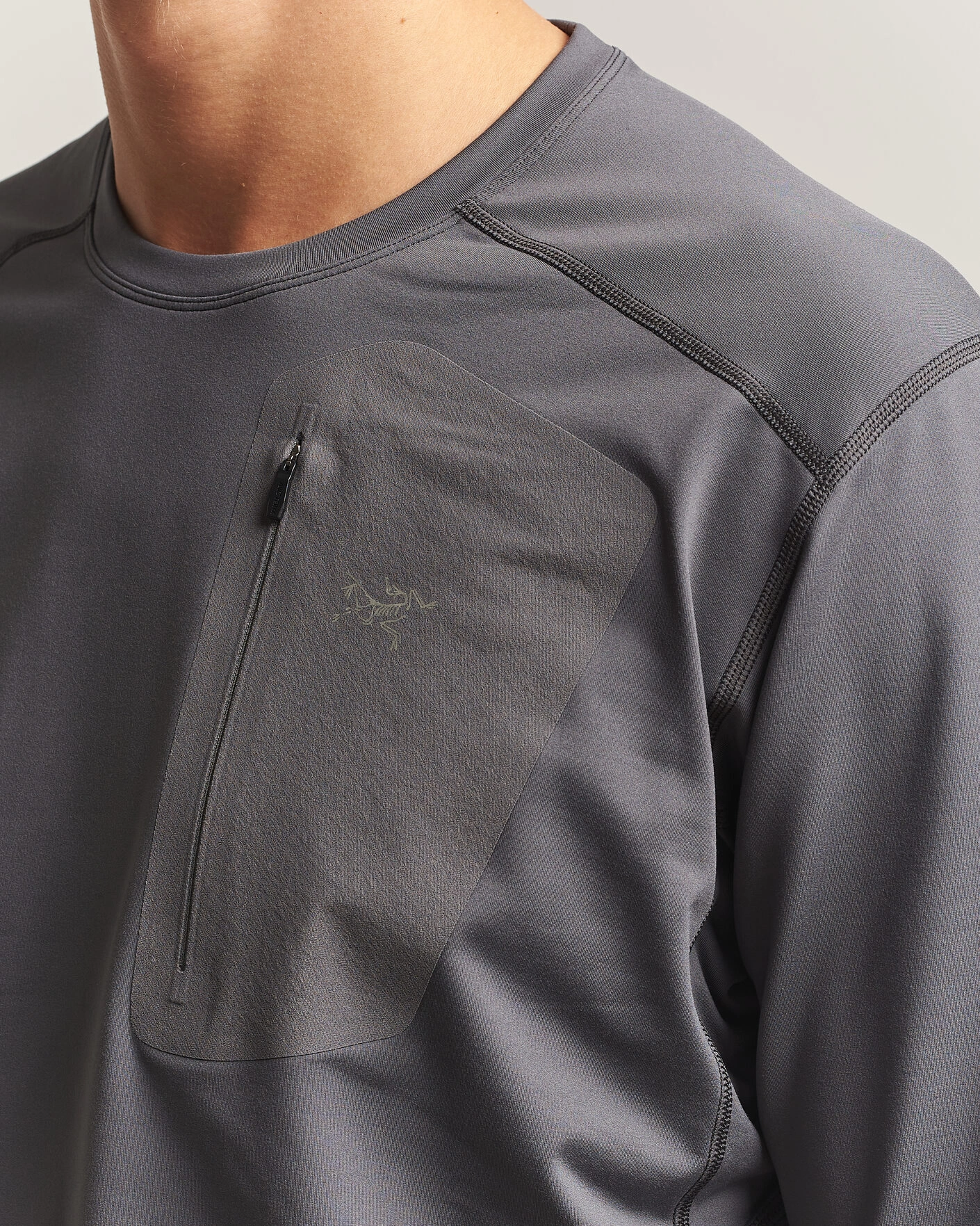 Herr | Tröjor | Arc'teryx | Rho LT Baselayer Crew Neck Cloud
