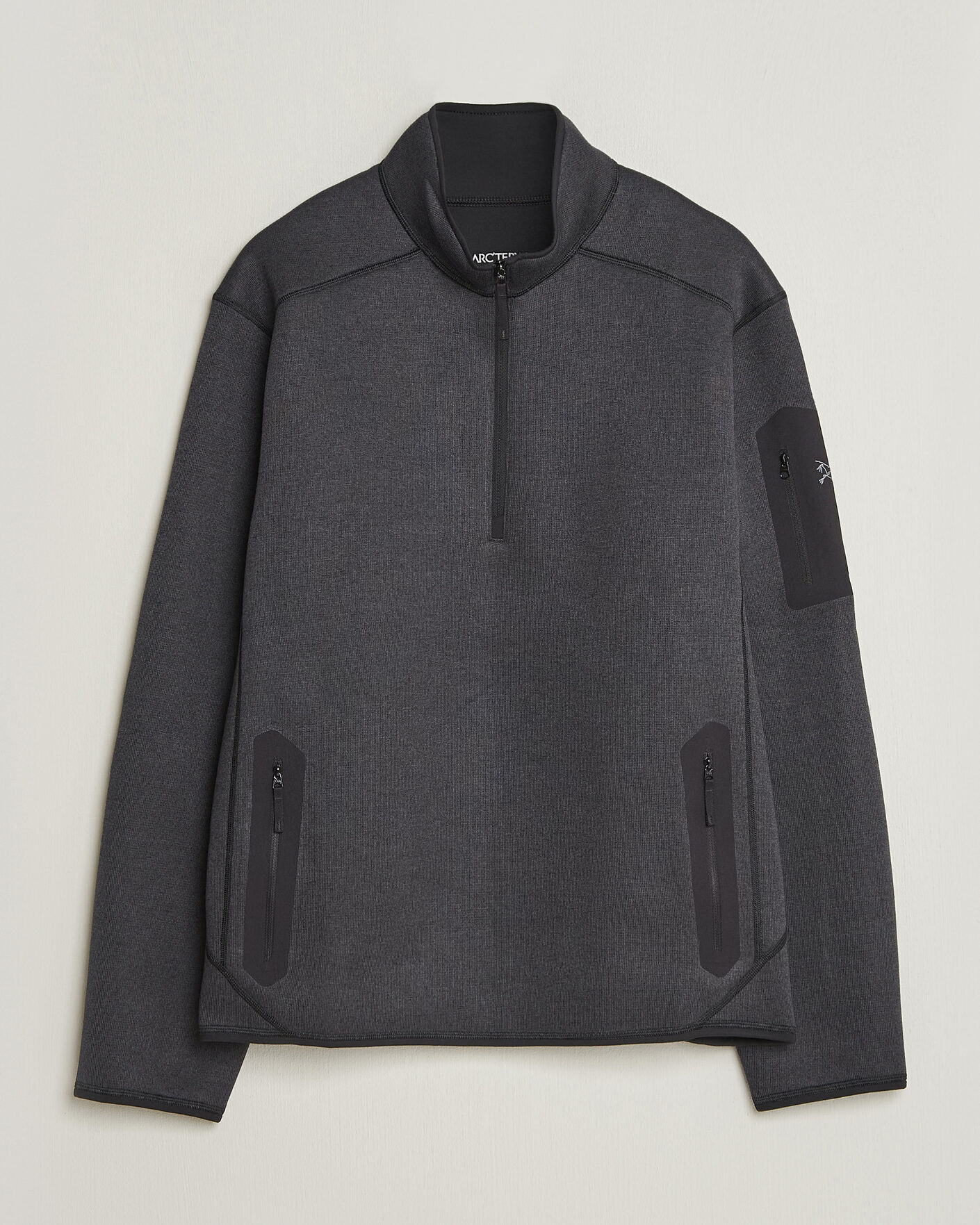Herr | Tröjor | Arc'teryx | Covert Half Zip Black Heather