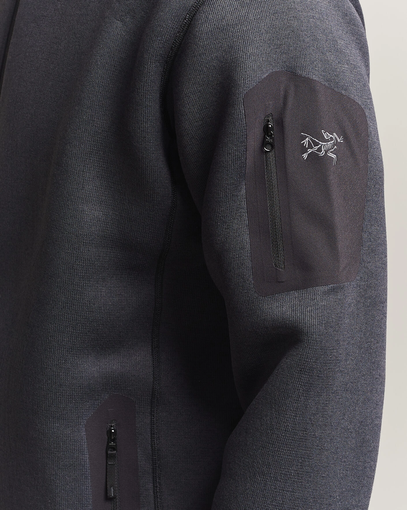 Herr | Tröjor | Arc'teryx | Covert Full Zip Black Heather