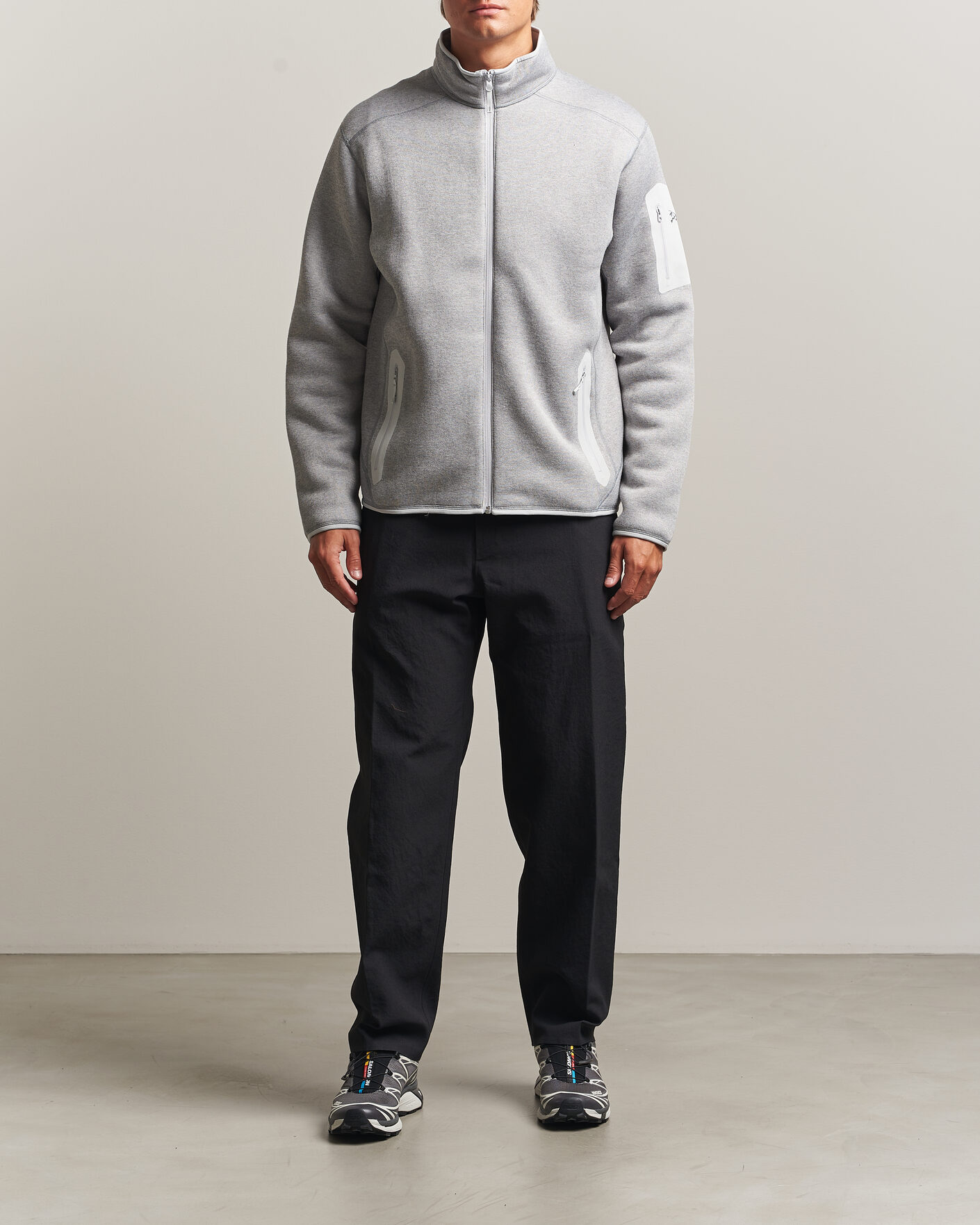 Herr | Tröjor | Arc'teryx | Covert Full Zip Solitude Heather