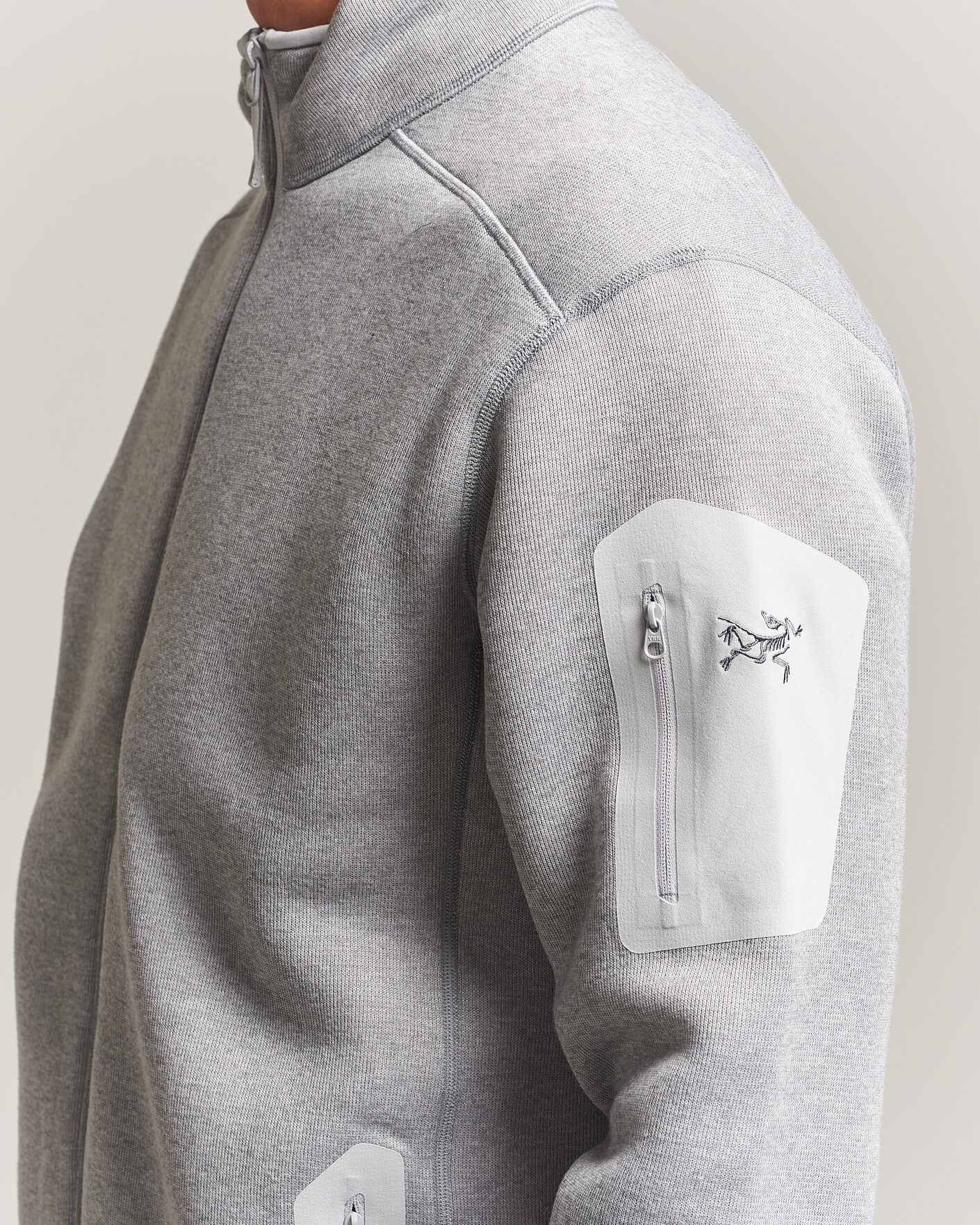 Herr | Tröjor | Arc'teryx | Covert Full Zip Solitude Heather