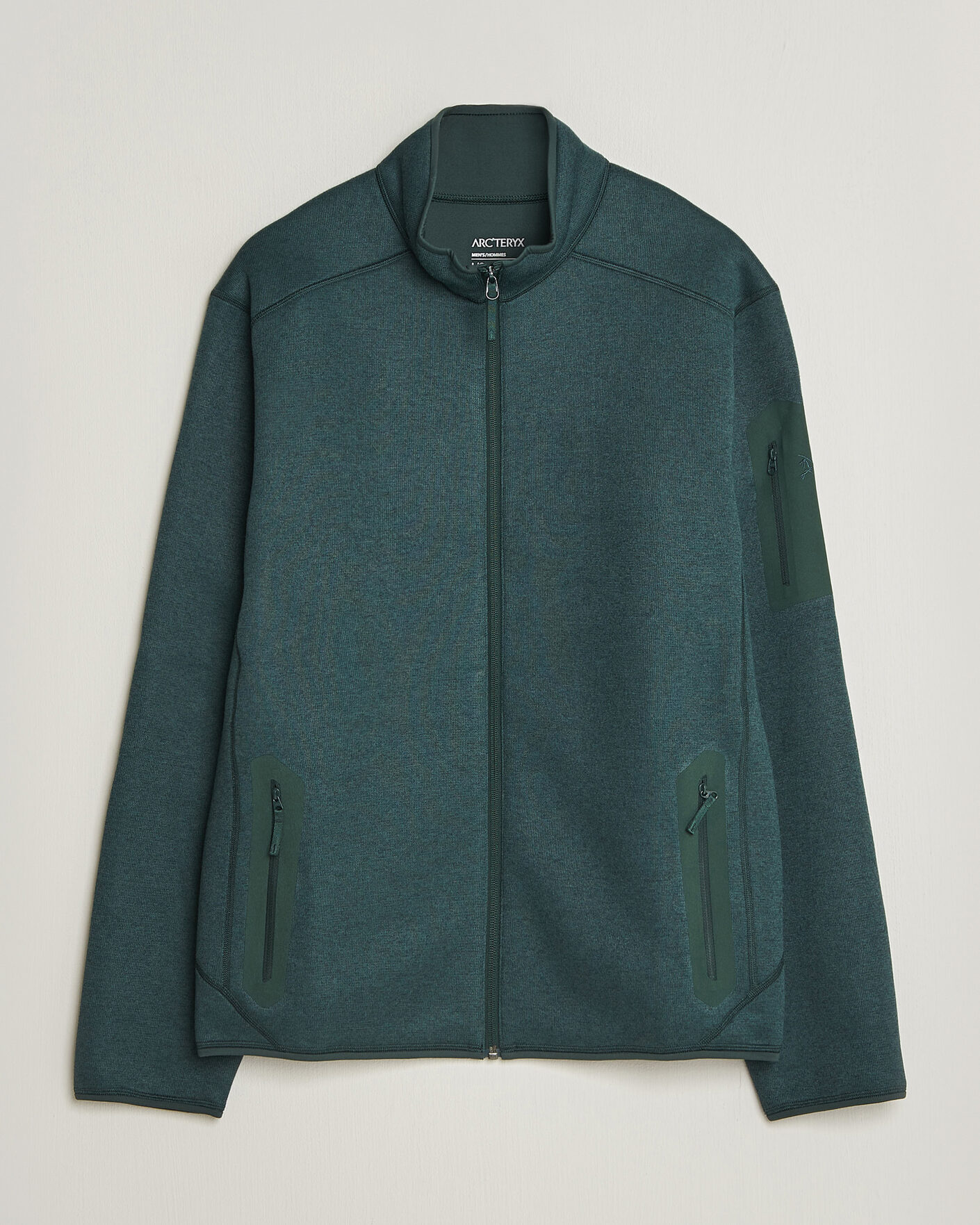 Herr | Tröjor | Arc'teryx | Covert Full Zip Dark Jade Heather