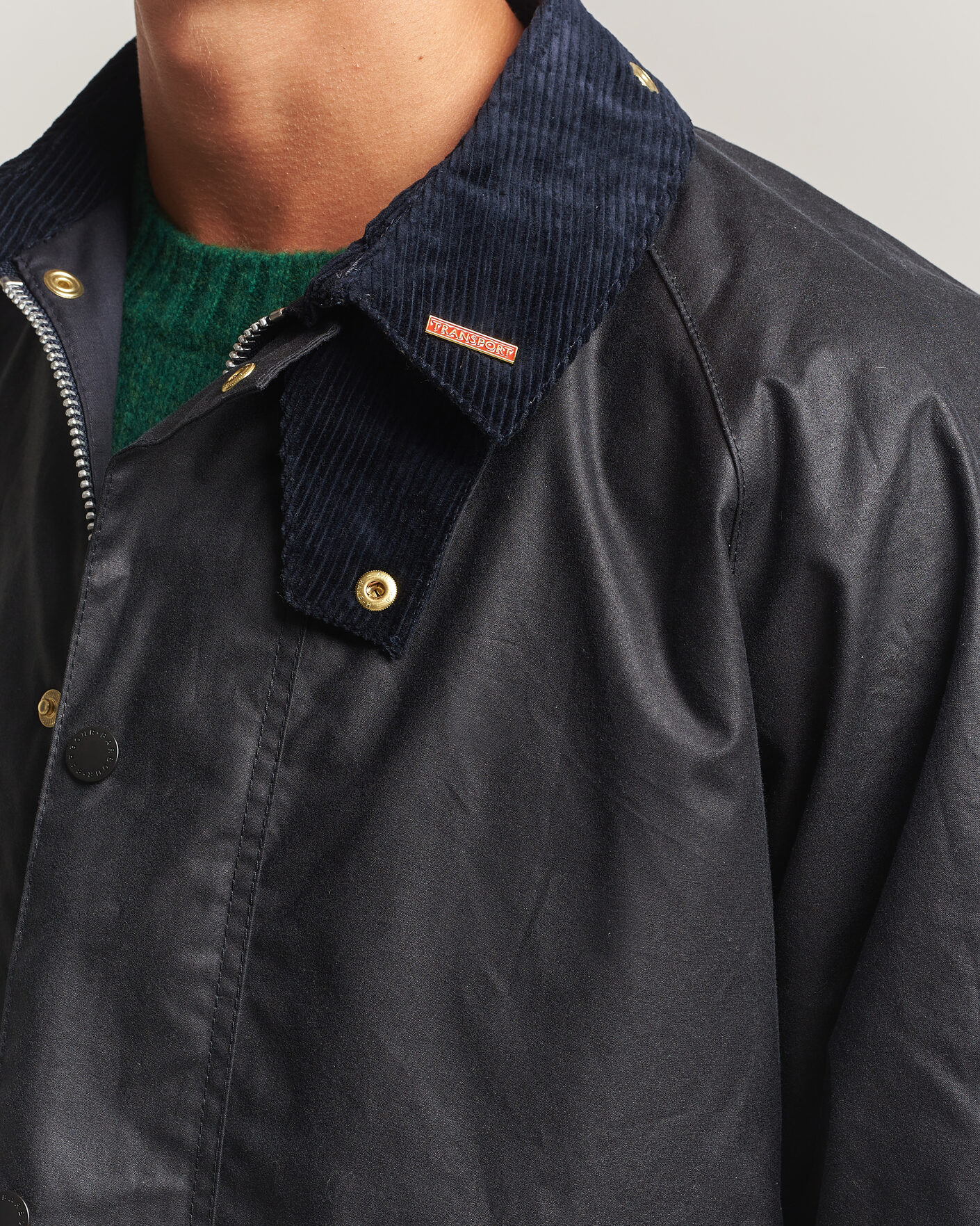 Herr | Jackor | Barbour Lifestyle | Icons Transport Wax Jacket Navy