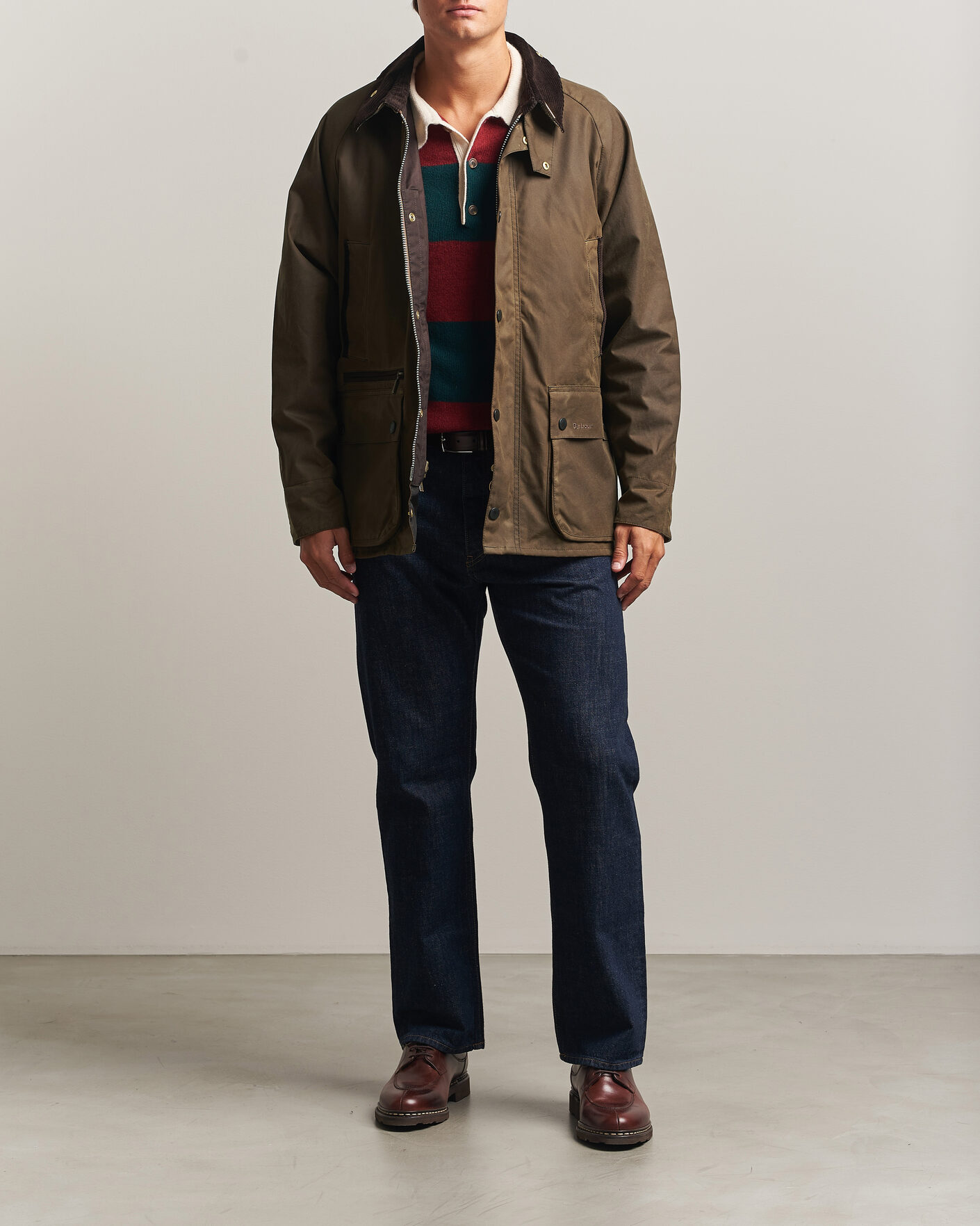 Herr | Jackor | Barbour Lifestyle | Icons Bedale Wax Jacket Brown