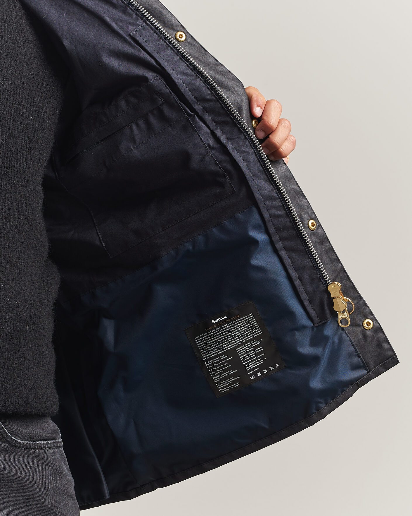 Herr | Jackor | Barbour Lifestyle | Icons Bedale Wax Jacket Navy