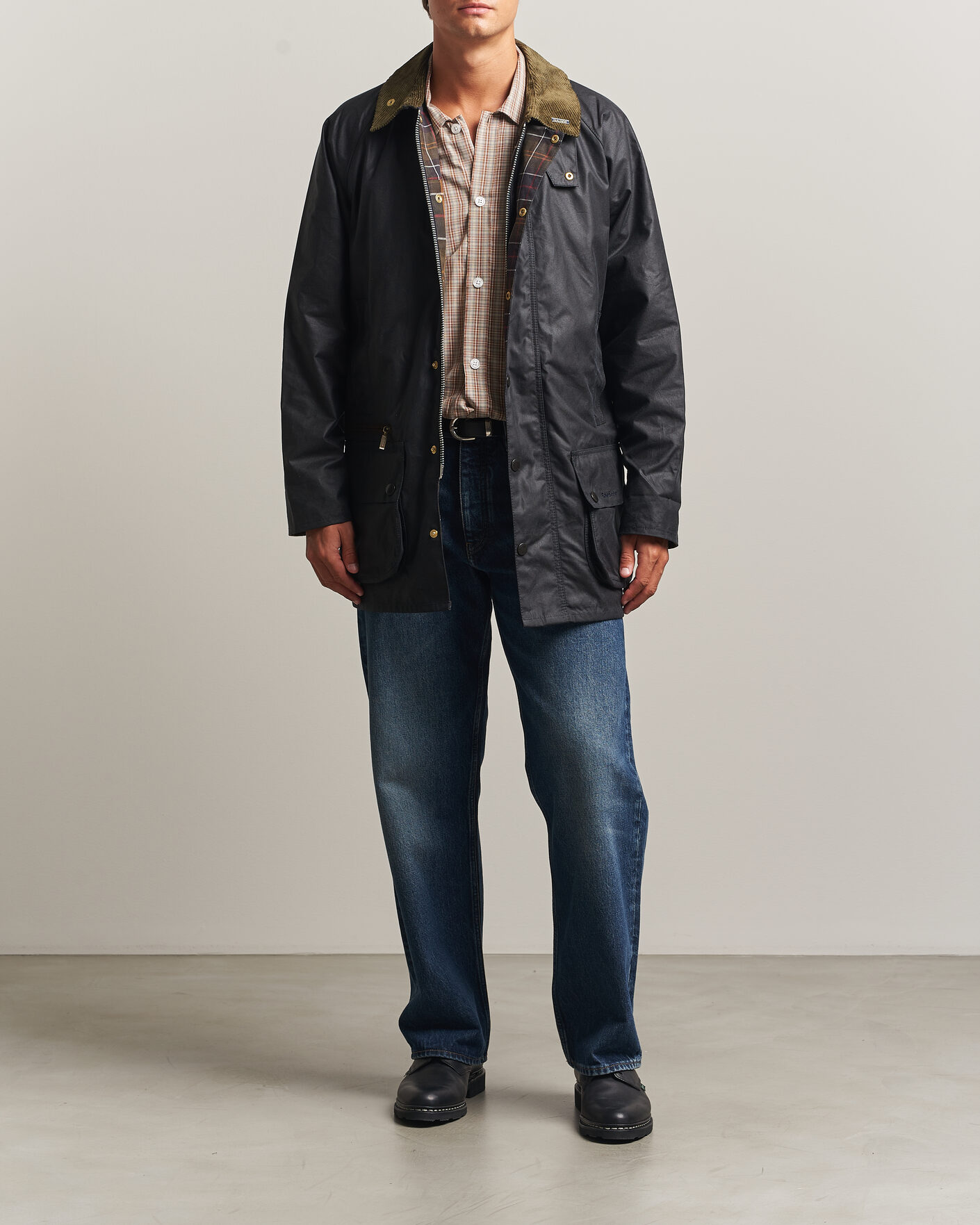 Herr | Jackor | Barbour Lifestyle | Icons Beaufort Wax Jacket Navy
