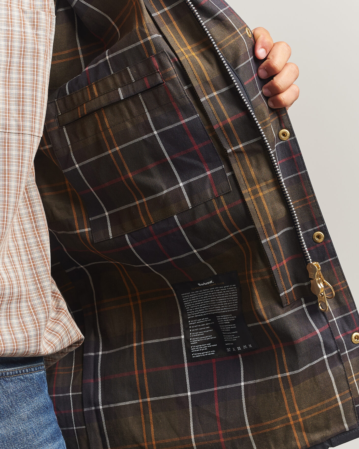 Herr | Jackor | Barbour Lifestyle | Icons Beaufort Wax Jacket Navy