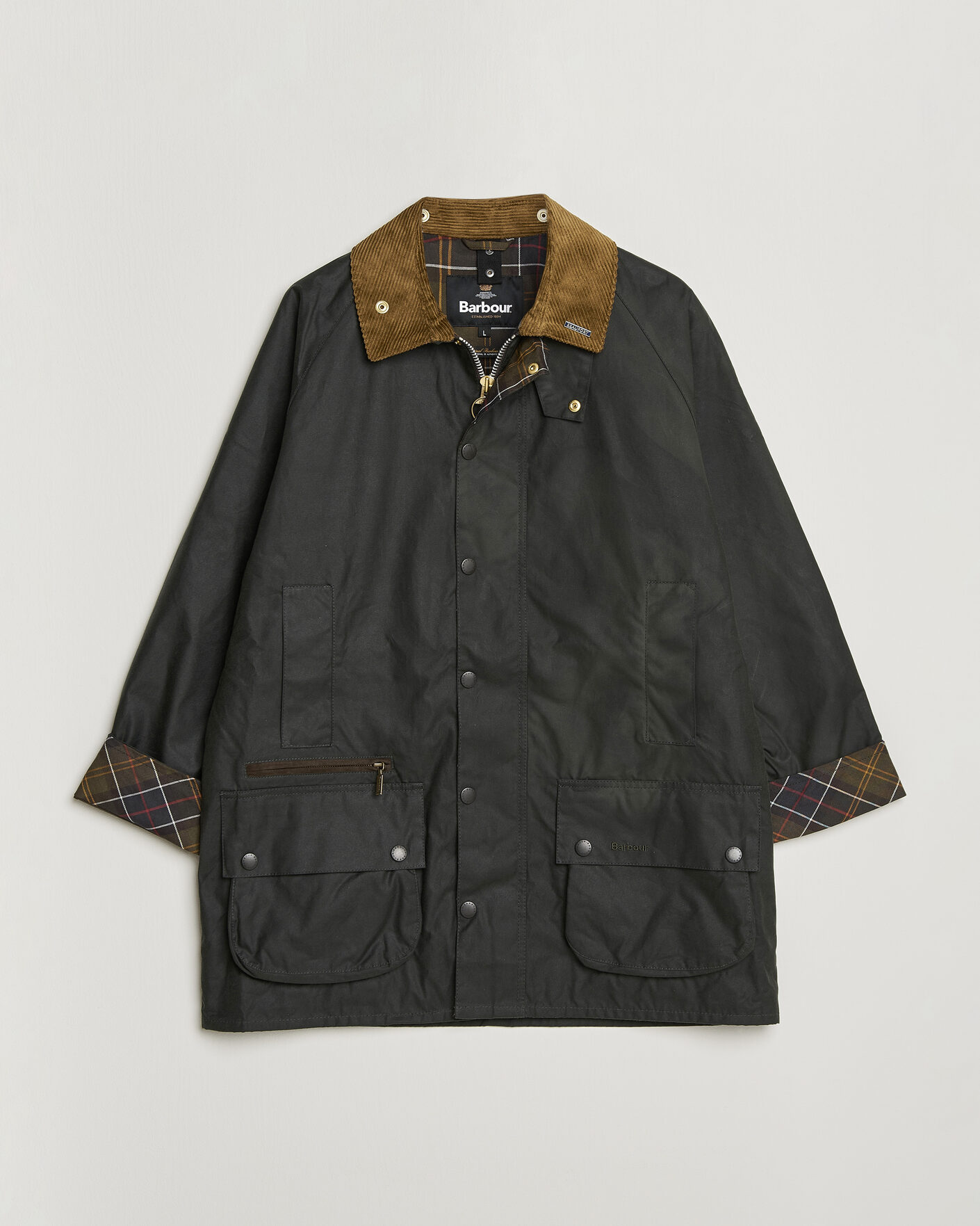 Herr | Jackor | Barbour Lifestyle | Icons Beaufort Wax Jacket Sage
