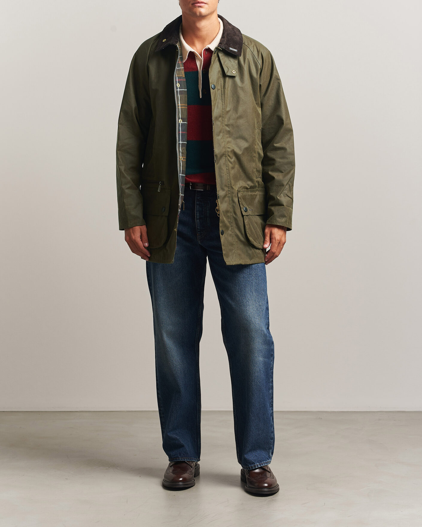 Herr | Jackor | Barbour Lifestyle | Icons Beaufort Wax Jacket Beech
