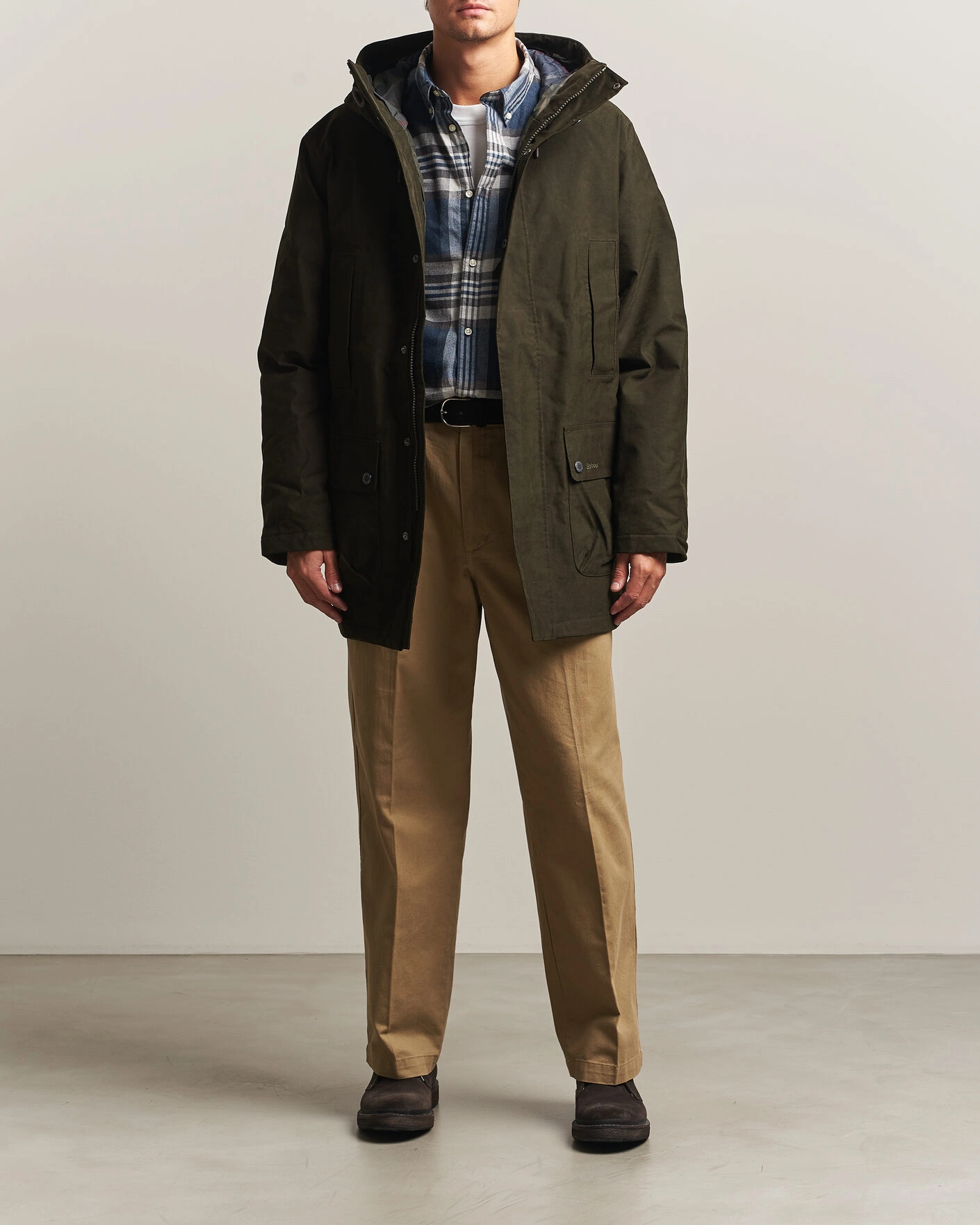Herr | Jackor | Barbour Lifestyle | Northfield Winter Waterproof Parka Dark Sage