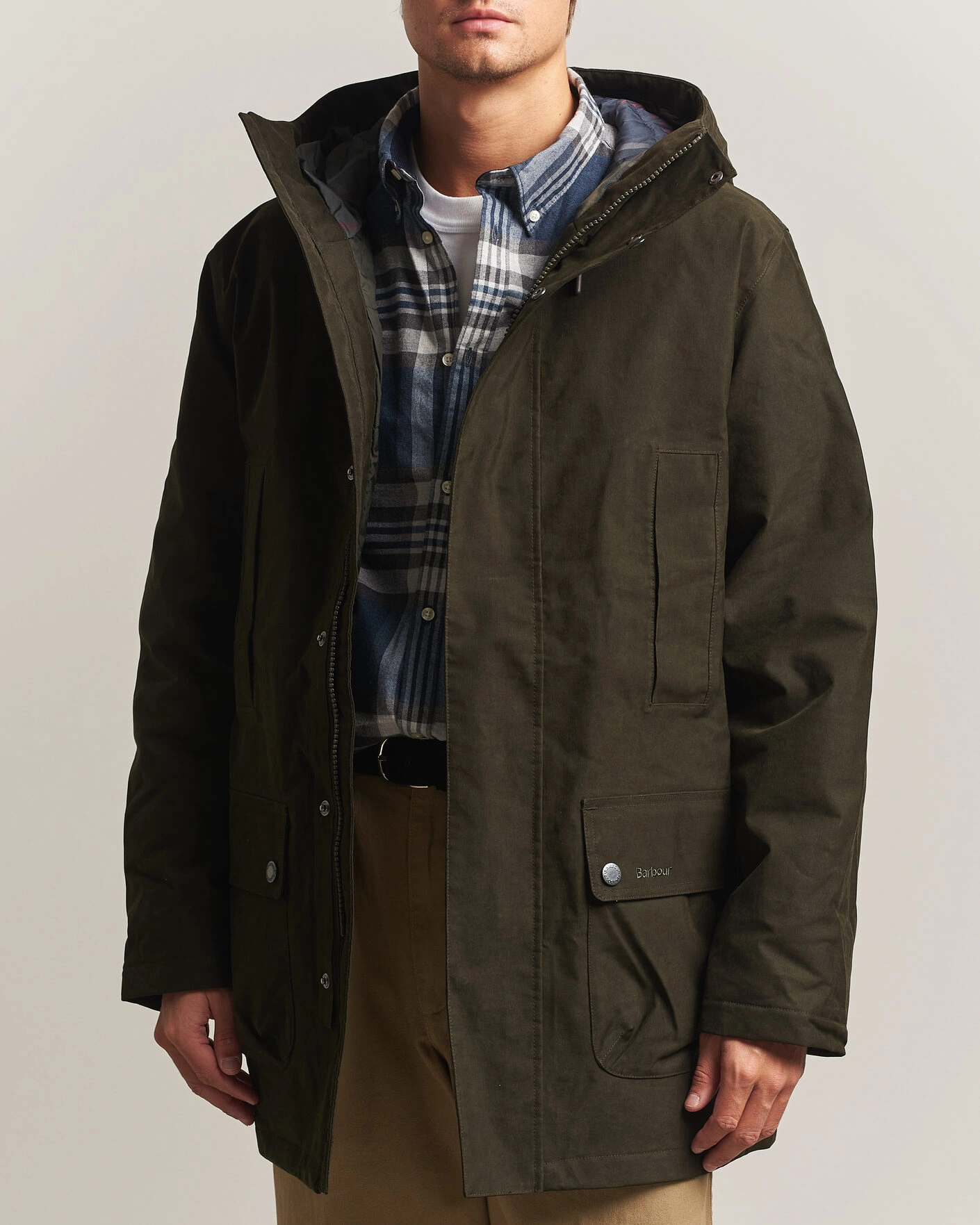Herr | Jackor | Barbour Lifestyle | Northfield Winter Waterproof Parka Dark Sage