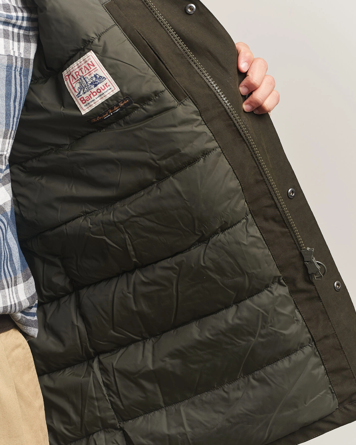 Herr | Jackor | Barbour Lifestyle | Northfield Winter Waterproof Parka Dark Sage