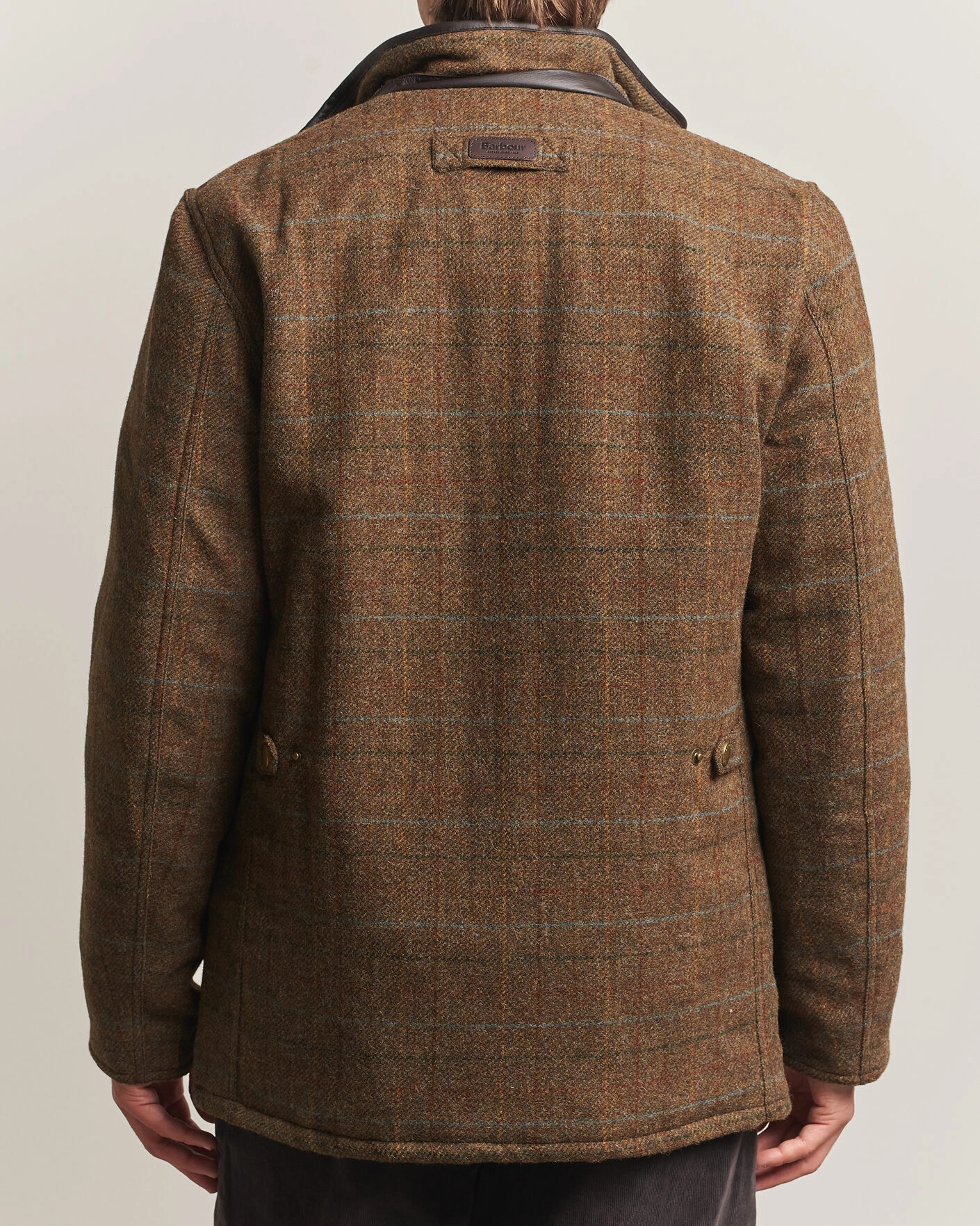 Herr | Jackor | Barbour Lifestyle | Hereford Tweed Wool Jacket Moss Green
