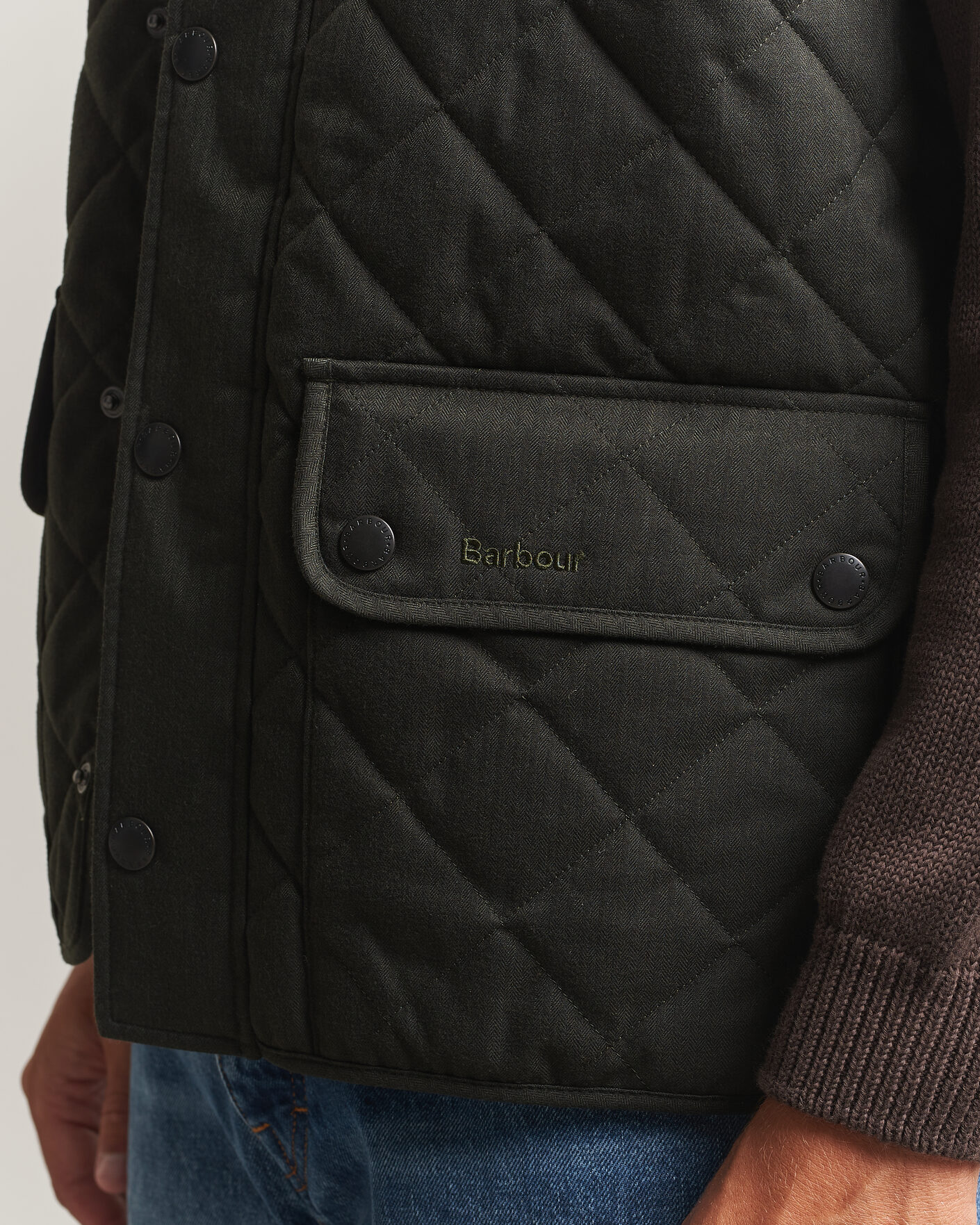 Herr | Västar | Barbour Lifestyle | Lux Lowerdale Gilet Dark Sage