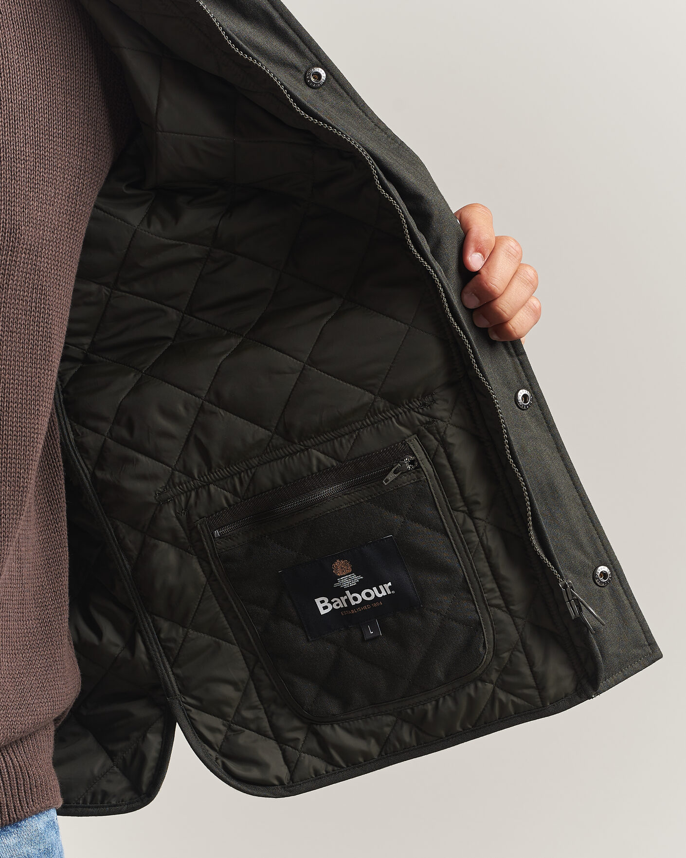 Herr | Västar | Barbour Lifestyle | Lux Lowerdale Gilet Dark Sage