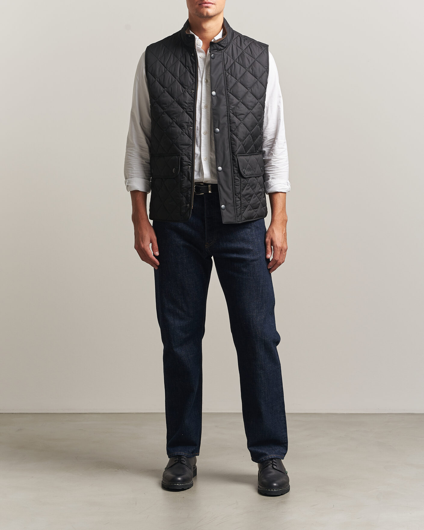 Herr | Västar | Barbour Lifestyle | New Lowerdale Gilet Black
