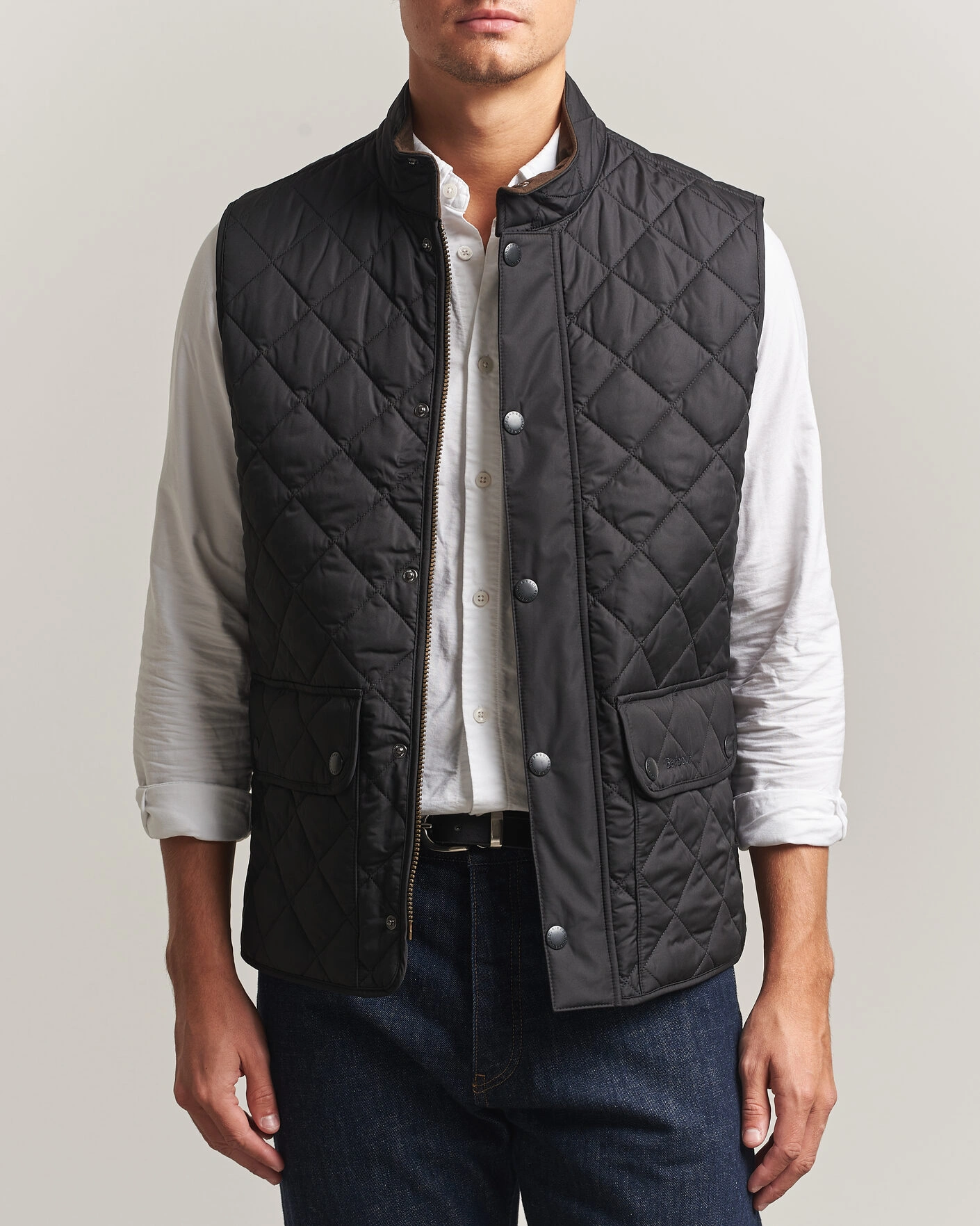 Herr | Västar | Barbour Lifestyle | New Lowerdale Gilet Black