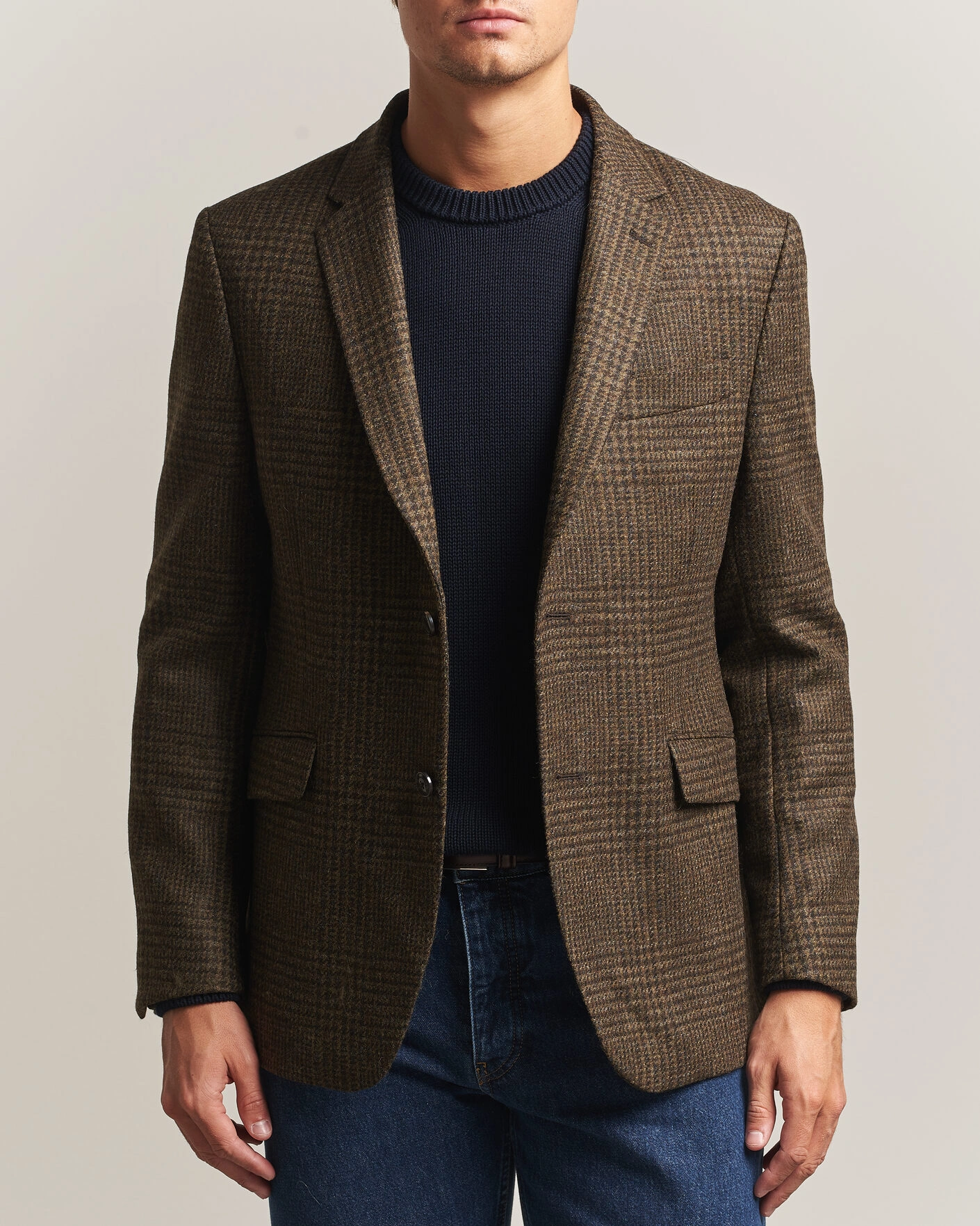 Herr | Kavajer | Barbour Lifestyle | Bryson Moons Check Blazer Brown