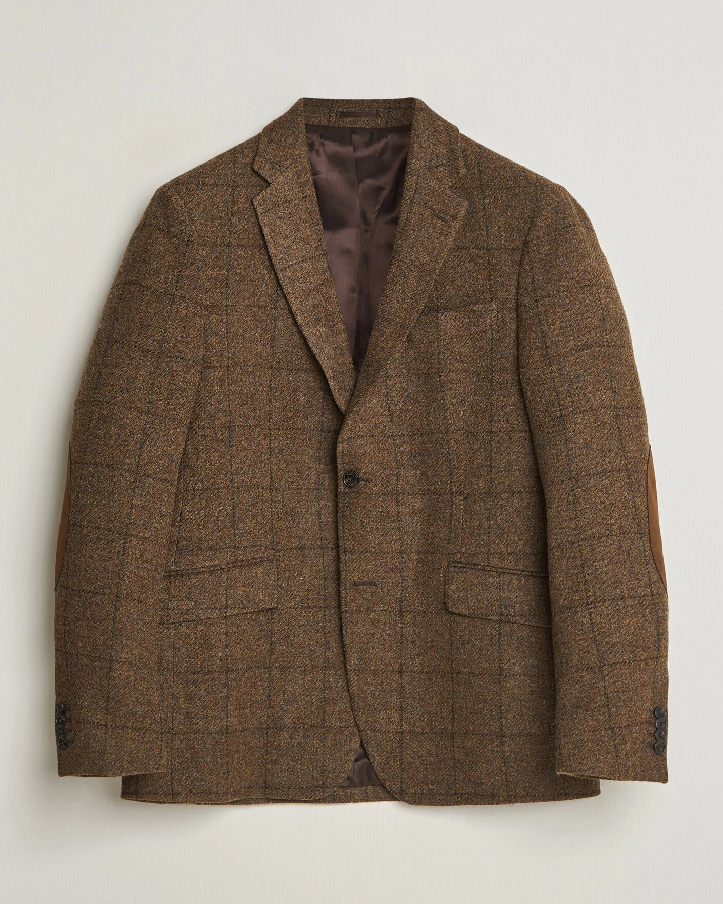 Herr | Kavajer | Barbour Lifestyle | Gosforth Moons Checked Blazer Brown