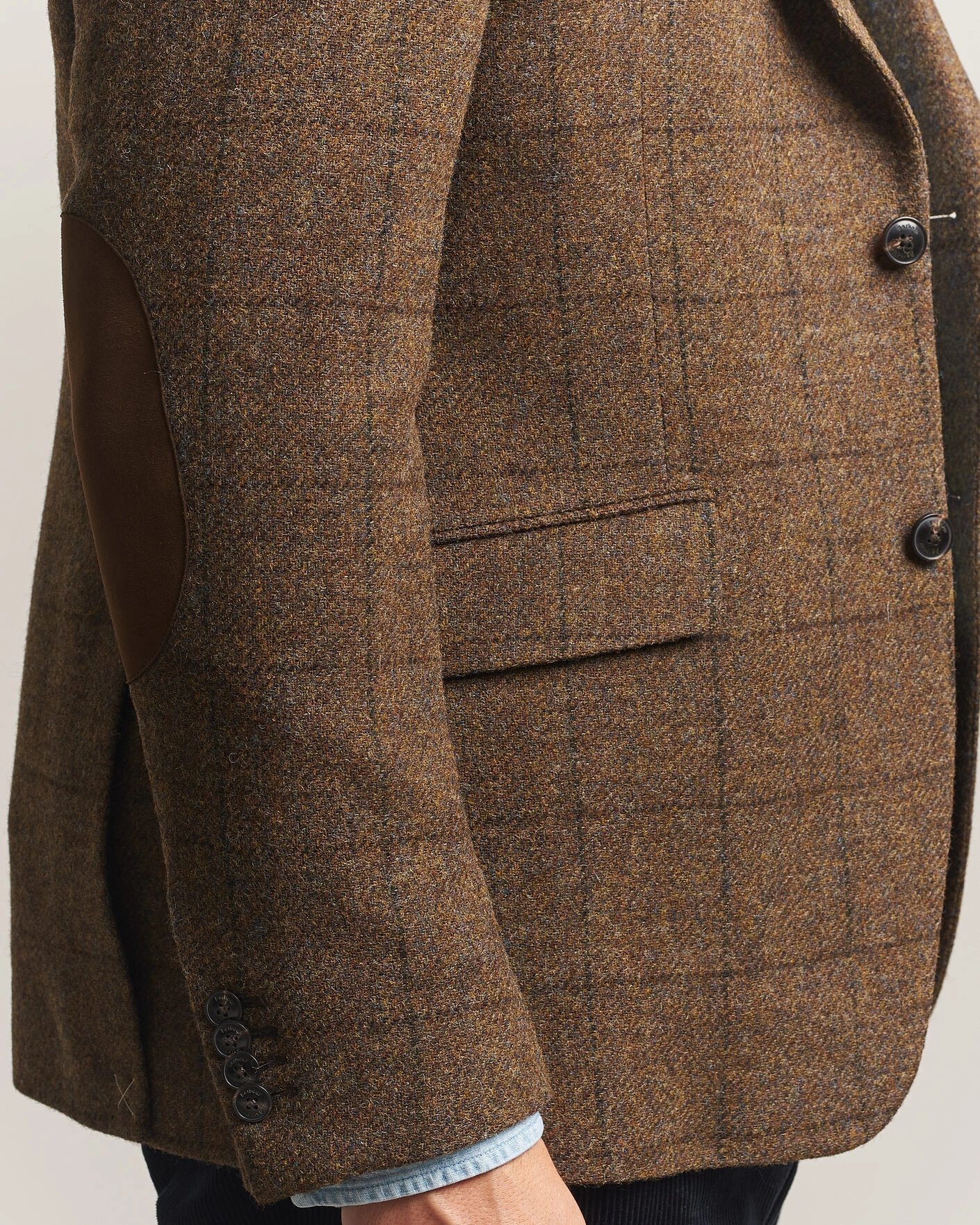 Herr | Kavajer | Barbour Lifestyle | Gosforth Moons Checked Blazer Brown