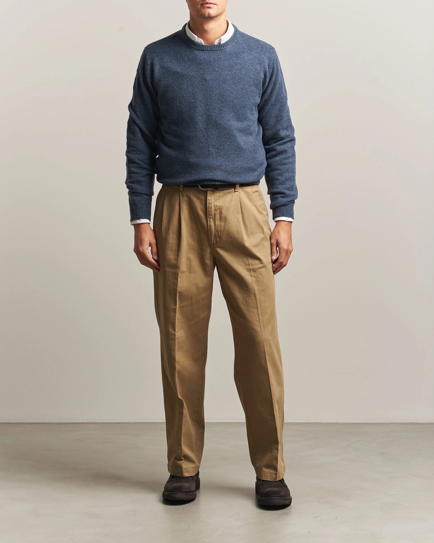 Herr | Tröjor | Barbour Lifestyle | Patch Crew Dark Indigo