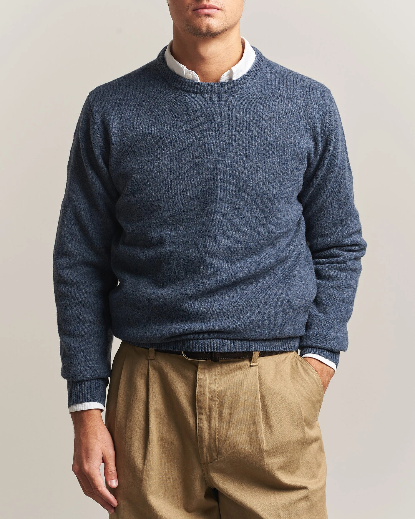 Herr | Tröjor | Barbour Lifestyle | Patch Crew Dark Indigo