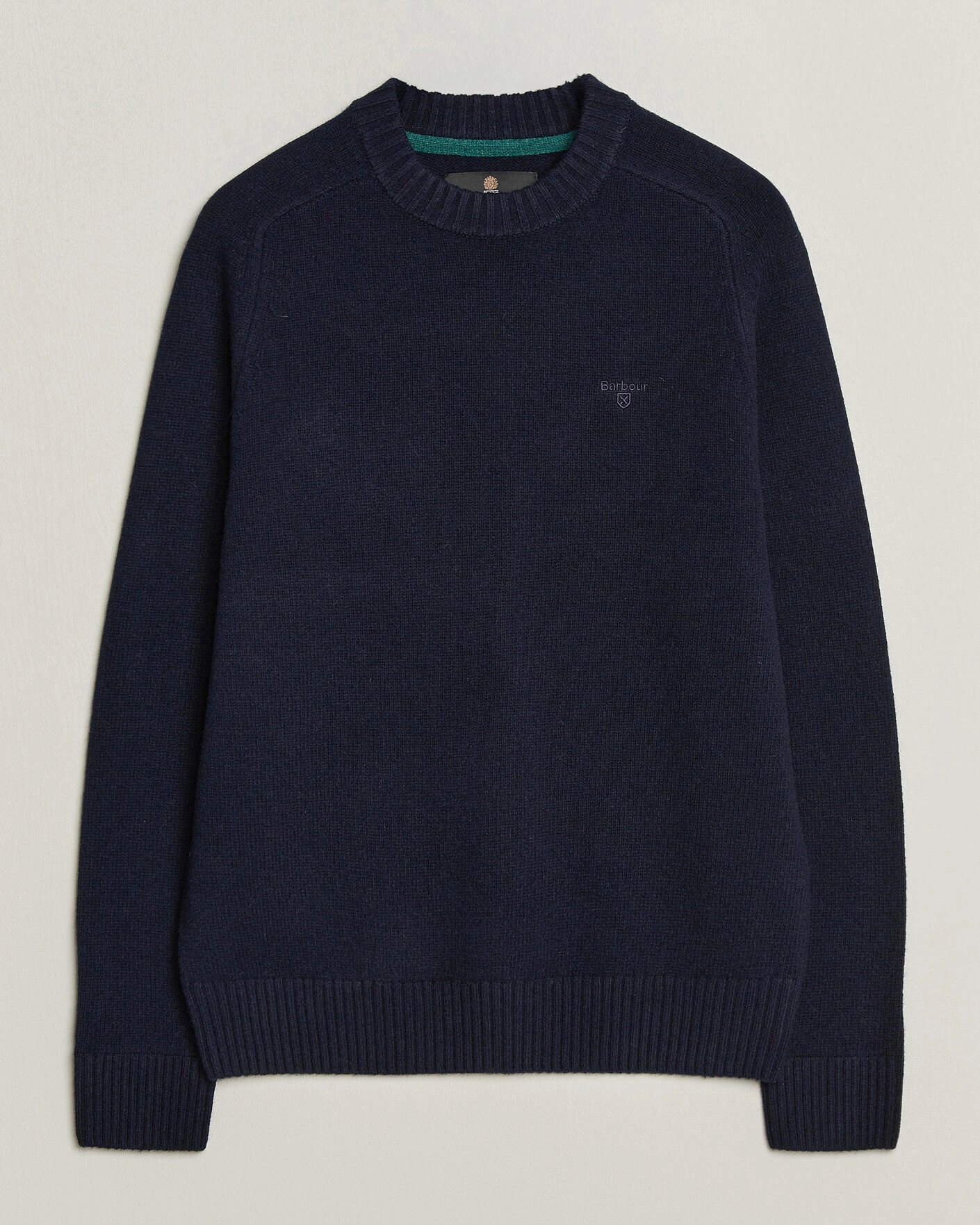 Herr | Tröjor | Barbour Lifestyle | Newtown Lambswool Crewneck Navy