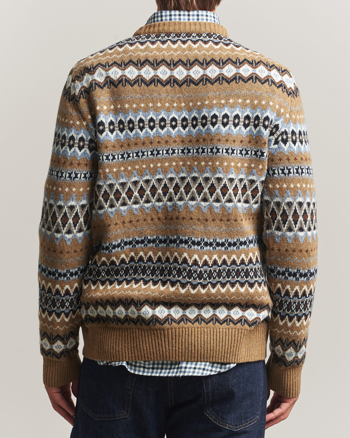 Herr | Tröjor | Barbour Lifestyle | Case Fairisle Crew Trench