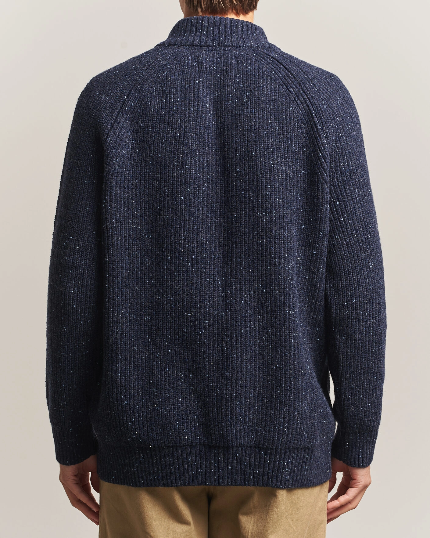 Herr | Tröjor | Barbour Lifestyle | Essentials Donegal Half Zip Navy