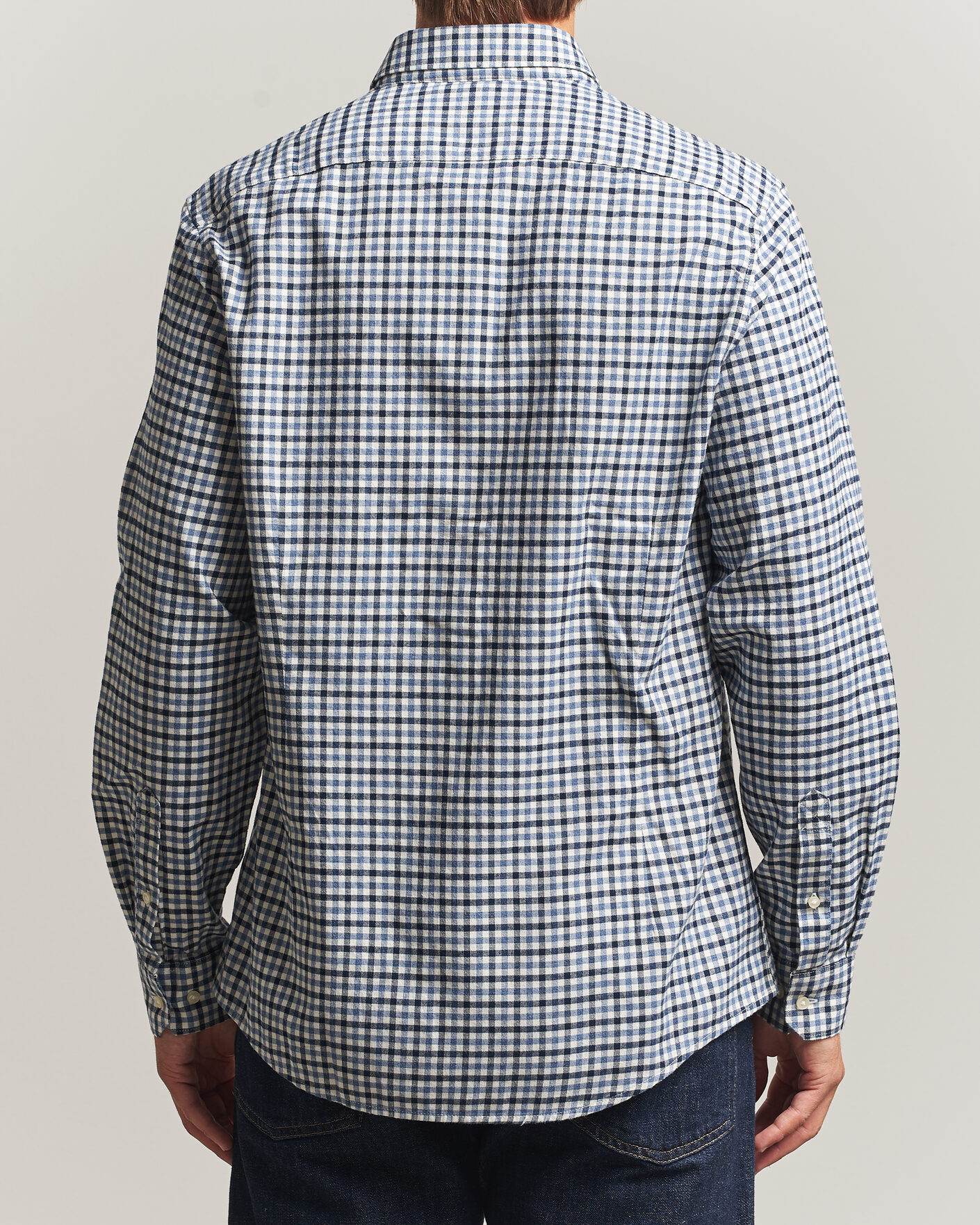 Herr | Skjortor | Barbour Lifestyle | Flannel Check Shirt Shadow Classic
