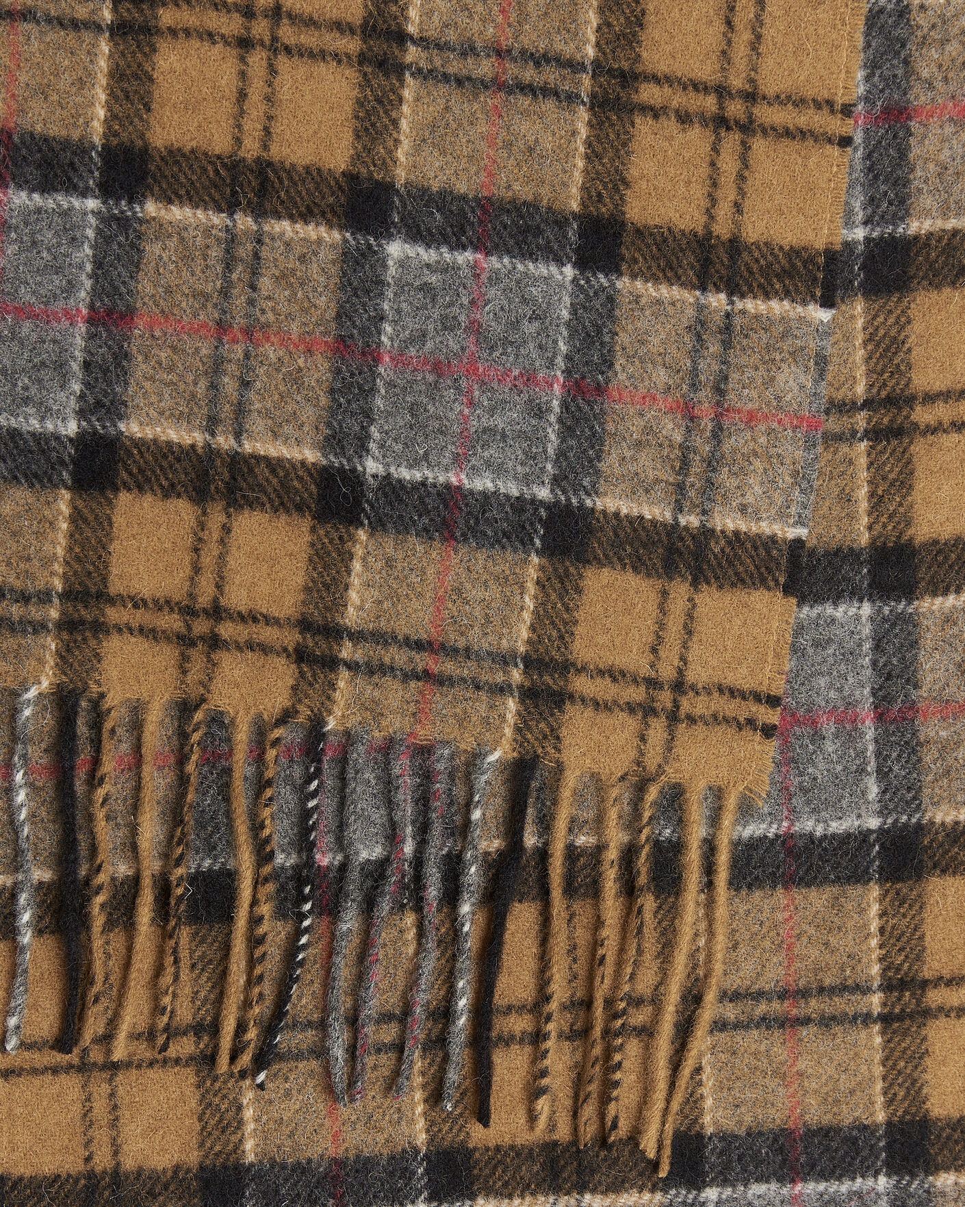 Herr | Halsdukar | Barbour Lifestyle | Tartan Lambswool Scarf Dark Dress