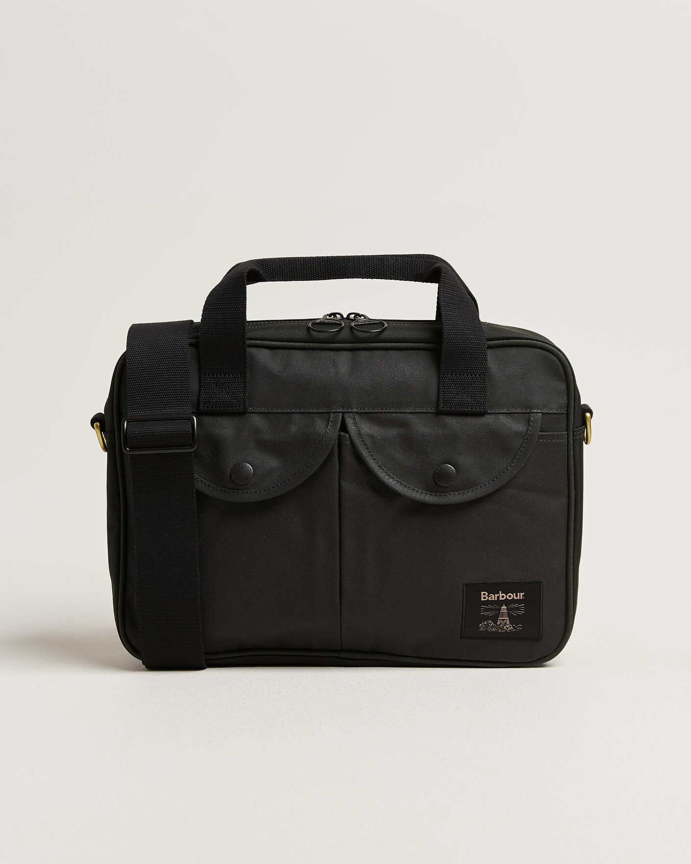Herr | Väskor | Barbour Lifestyle | Field Wax Laptop Bag Sage