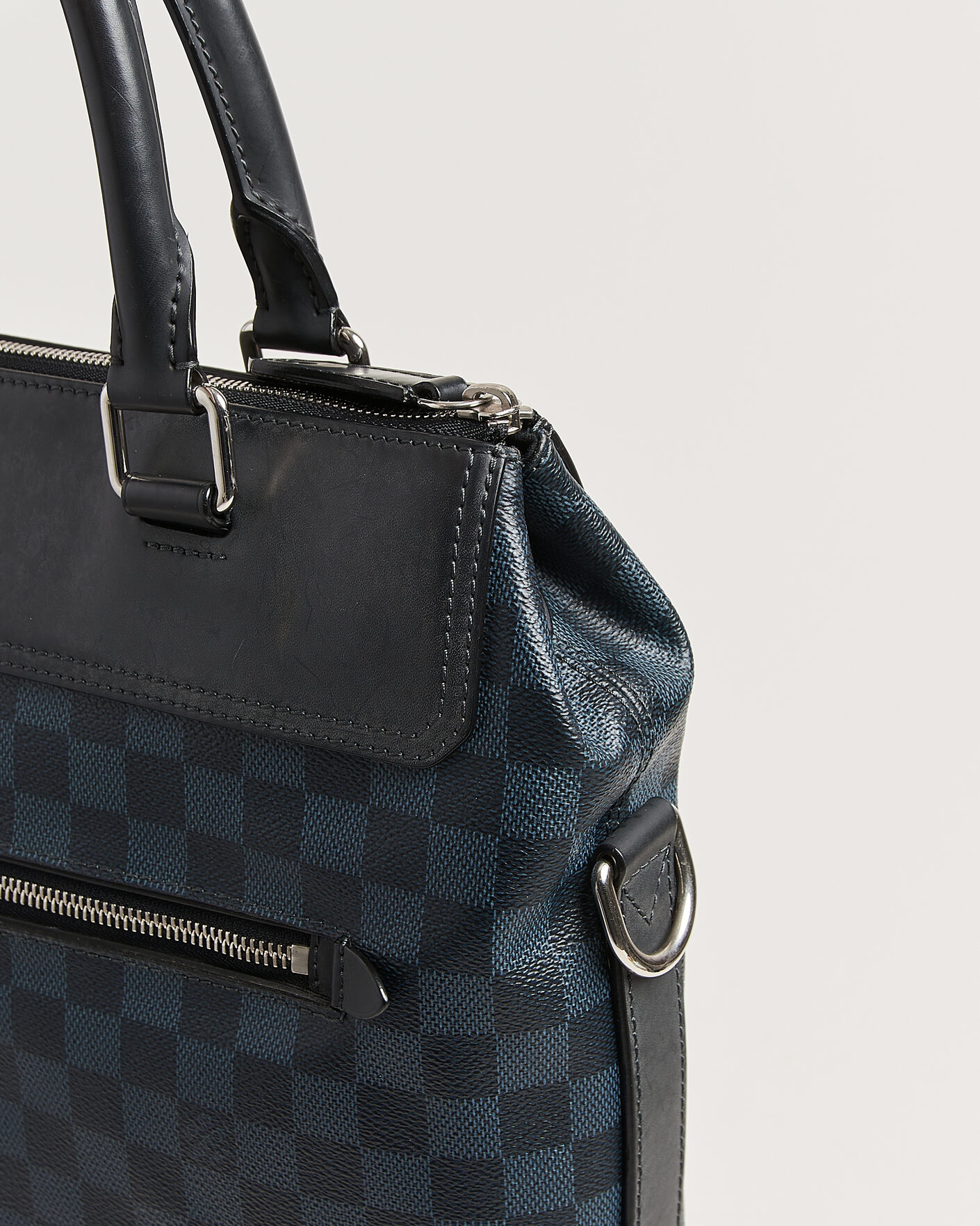 Herr | Pre-Owned & Vintage Bags | Louis Vuitton Pre-Owned | Greenwich Tote Bag Damier Cobalt
