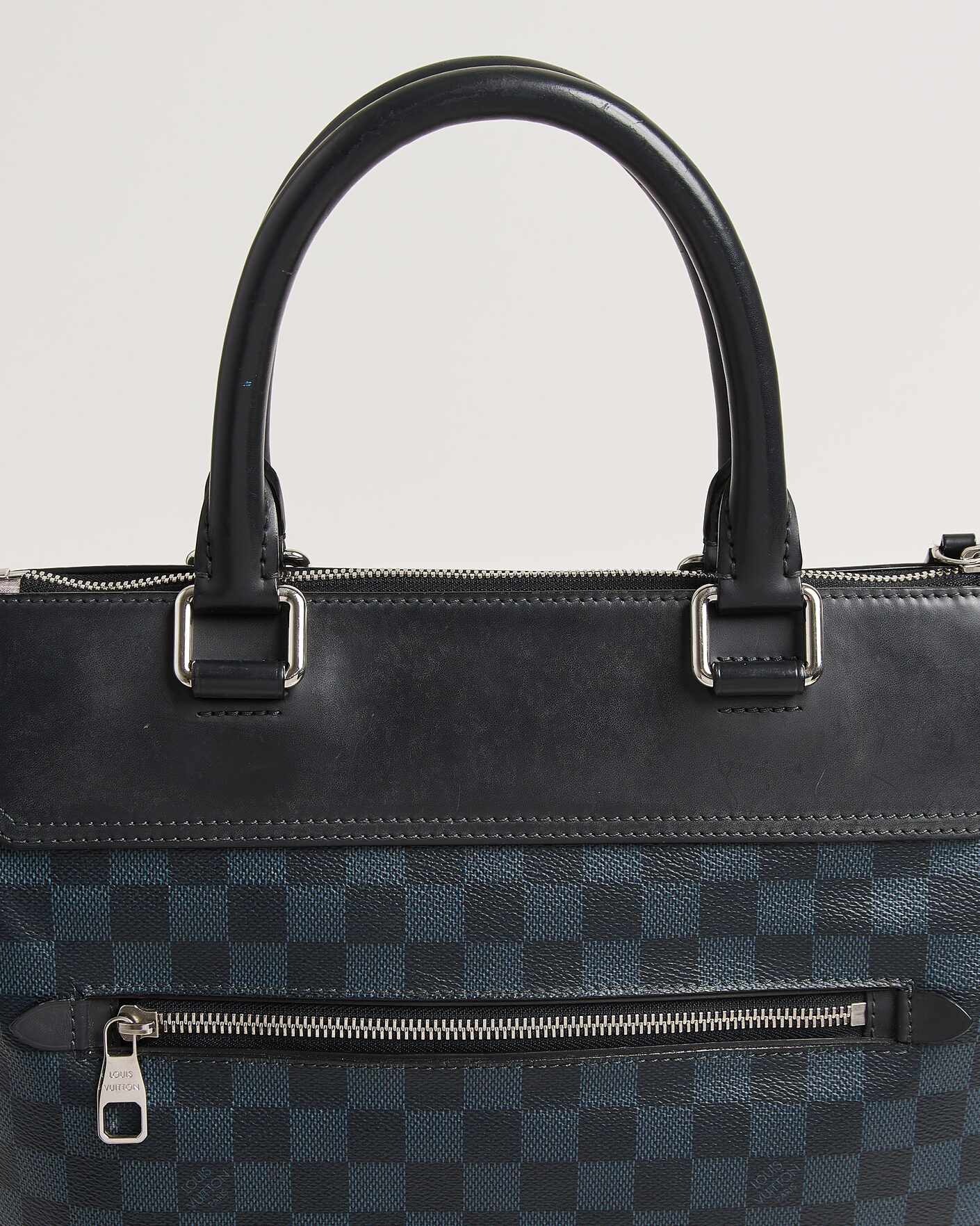 Herr | Pre-Owned & Vintage Bags | Louis Vuitton Pre-Owned | Greenwich Tote Bag Damier Cobalt