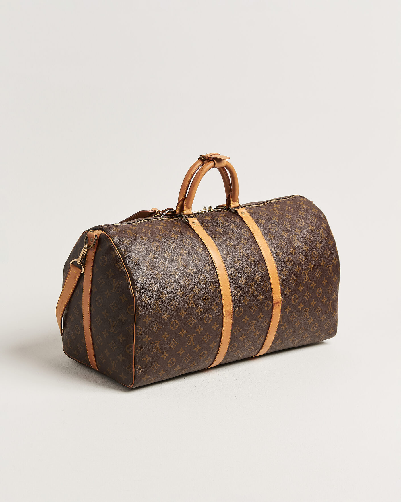 Herr | Pre-Owned & Vintage Bags | Louis Vuitton Pre-Owned | Keepall Bandouliére 55 Monogram