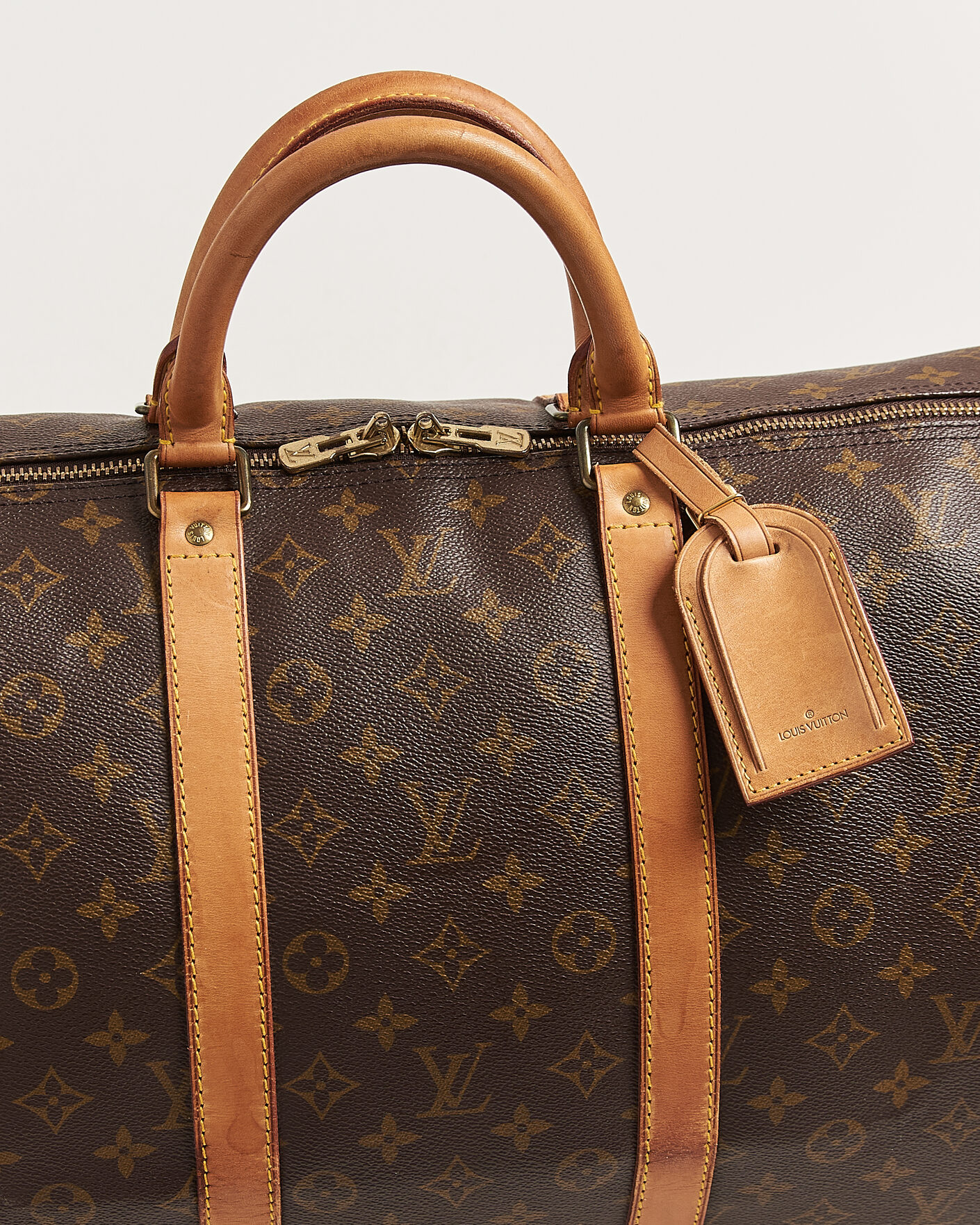 Herr | Pre-Owned & Vintage Bags | Louis Vuitton Pre-Owned | Keepall Bandouliére 55 Monogram
