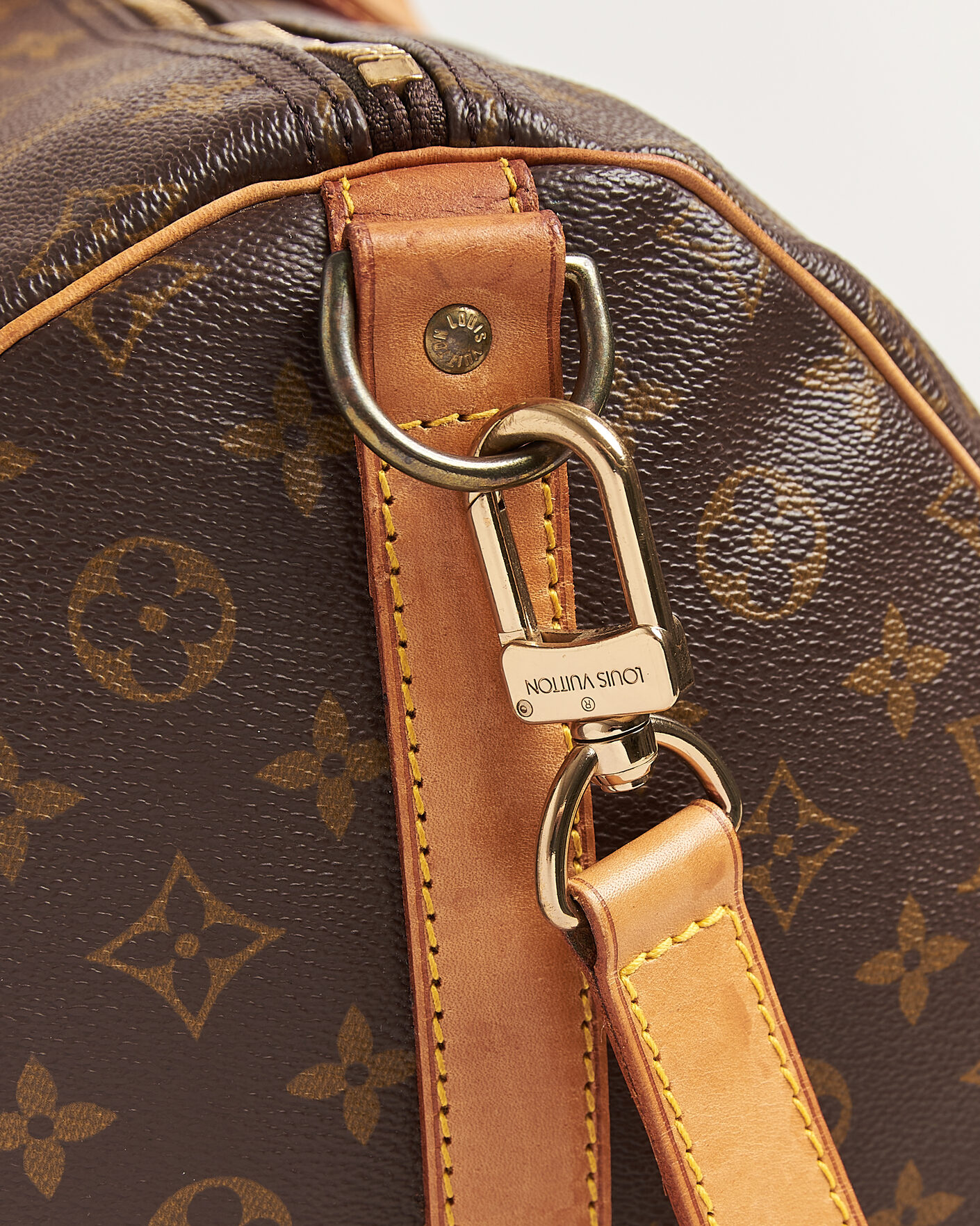 Herr | Pre-Owned & Vintage Bags | Louis Vuitton Pre-Owned | Keepall Bandouliére 55 Monogram