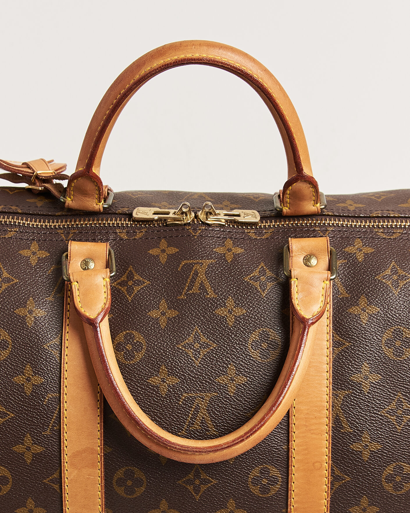 Herr | Pre-Owned & Vintage Bags | Louis Vuitton Pre-Owned | Keepall Bandouliére 55 Monogram