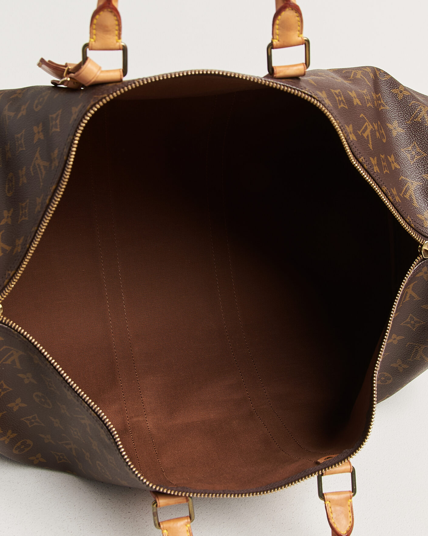 Herr | Pre-Owned & Vintage Bags | Louis Vuitton Pre-Owned | Keepall Bandouliére 55 Monogram
