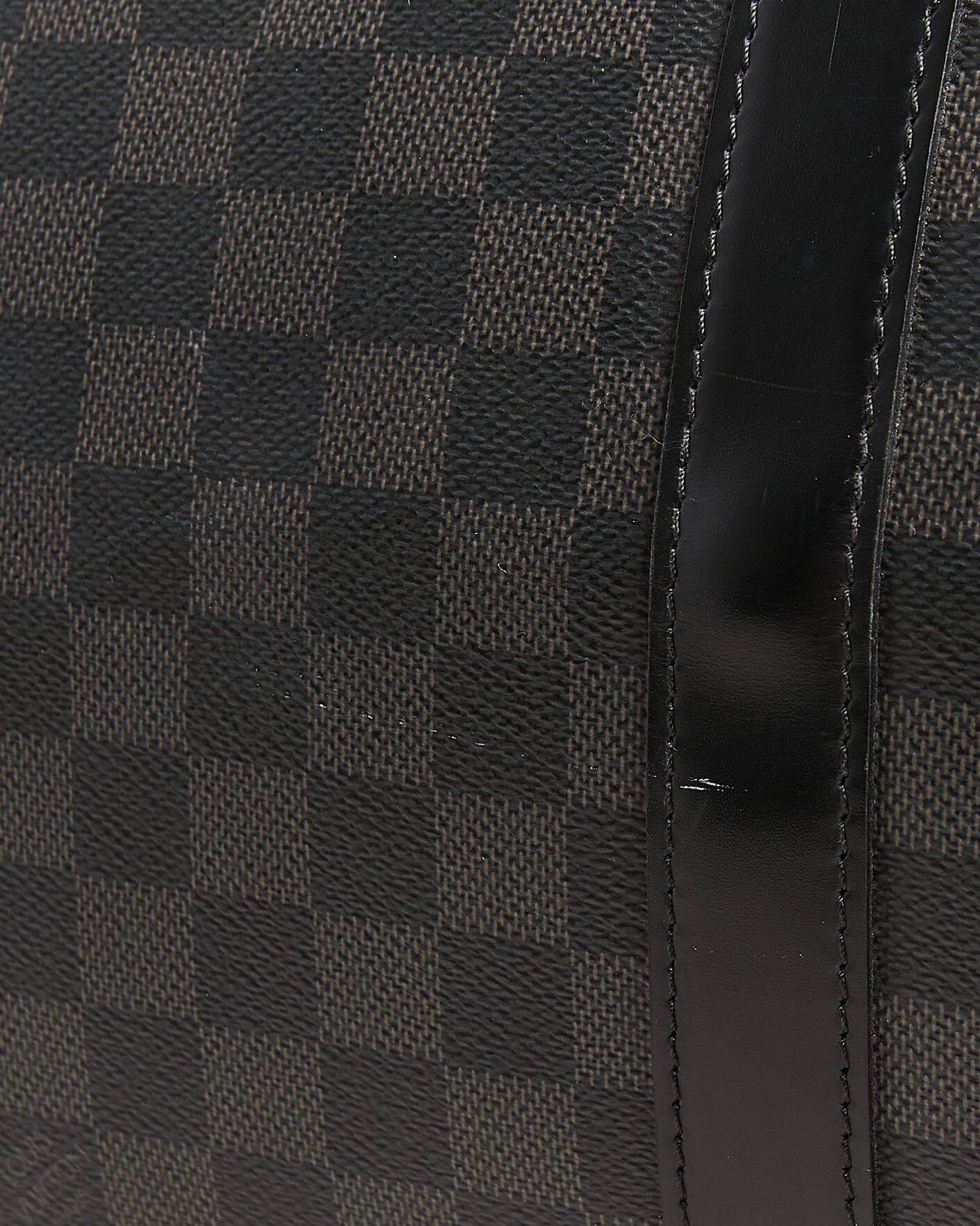 Herr | Pre-Owned & Vintage Bags | Louis Vuitton Pre-Owned | Keepall Bandouliére 55 Damier Graphite