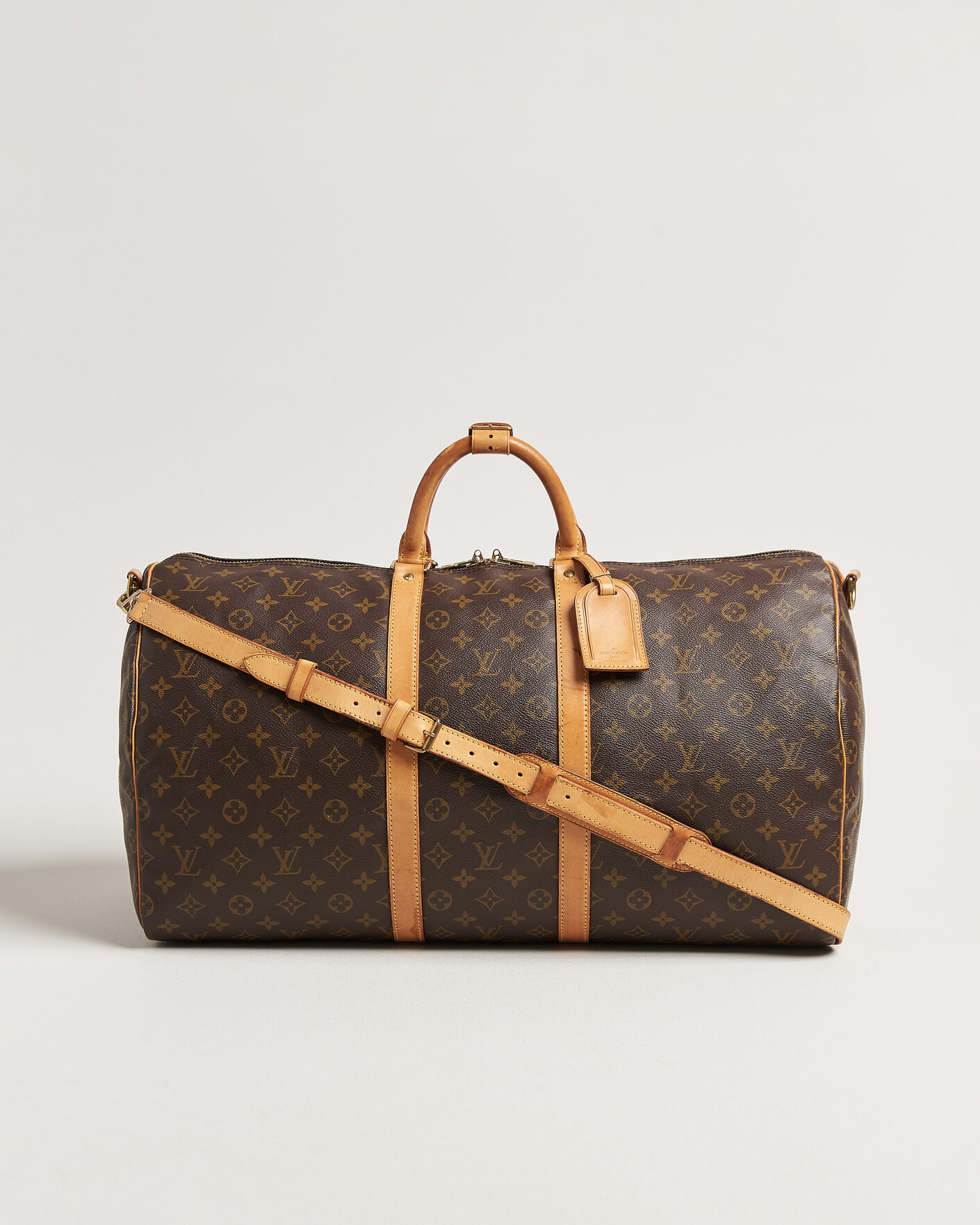 Herr | Pre-Owned & Vintage Bags | Louis Vuitton Pre-Owned | Keepall Bandouliére 55 Monogram