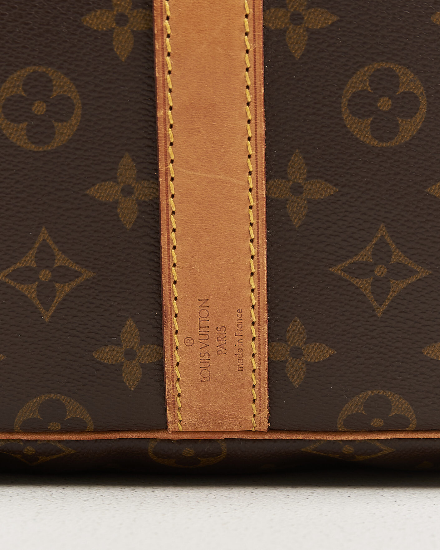 Herr | Pre-Owned & Vintage Bags | Louis Vuitton Pre-Owned | Keepall Bandouliére 55 Monogram
