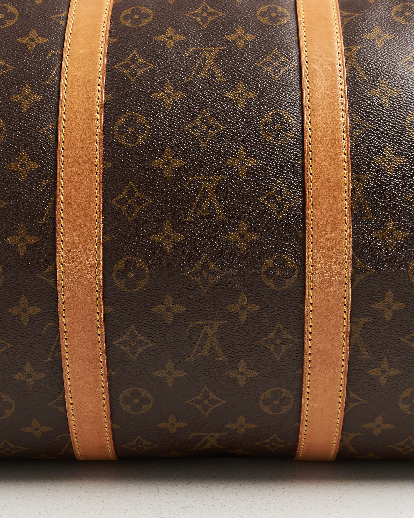 Herr | Pre-Owned & Vintage Bags | Louis Vuitton Pre-Owned | Keepall Bandouliére 55 Monogram